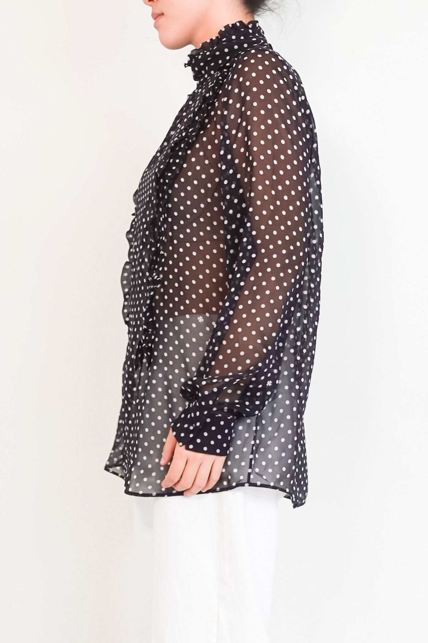 N21 Polka Dot Blouse RRP £200