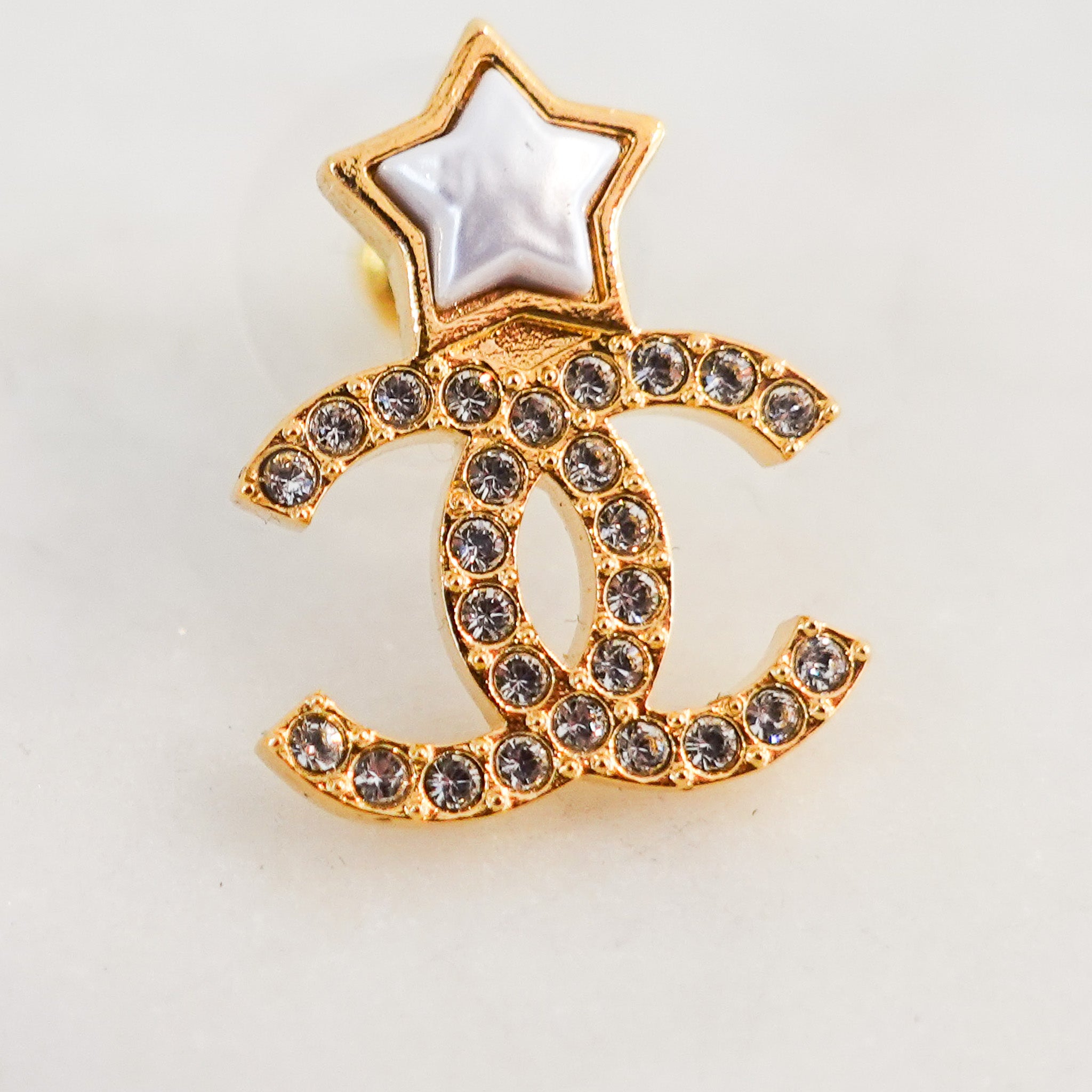 Double CC Star Earrings £500