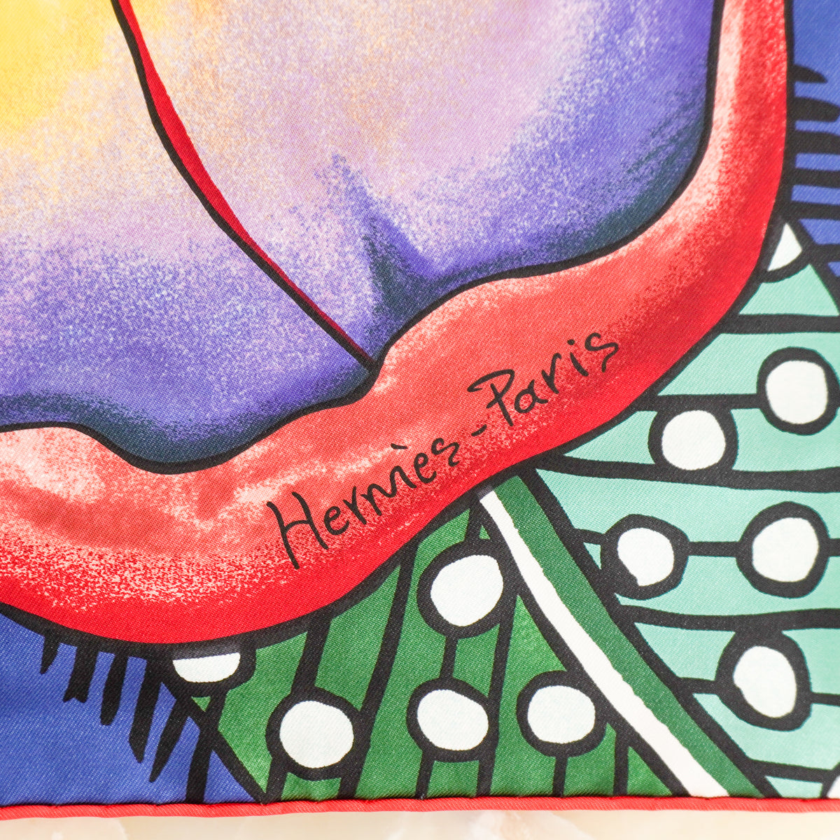 Hermès Baobab Cat 2018 Carré 90 Silk Scarf (RRP £520) FINAL SALE Authentic Preloved