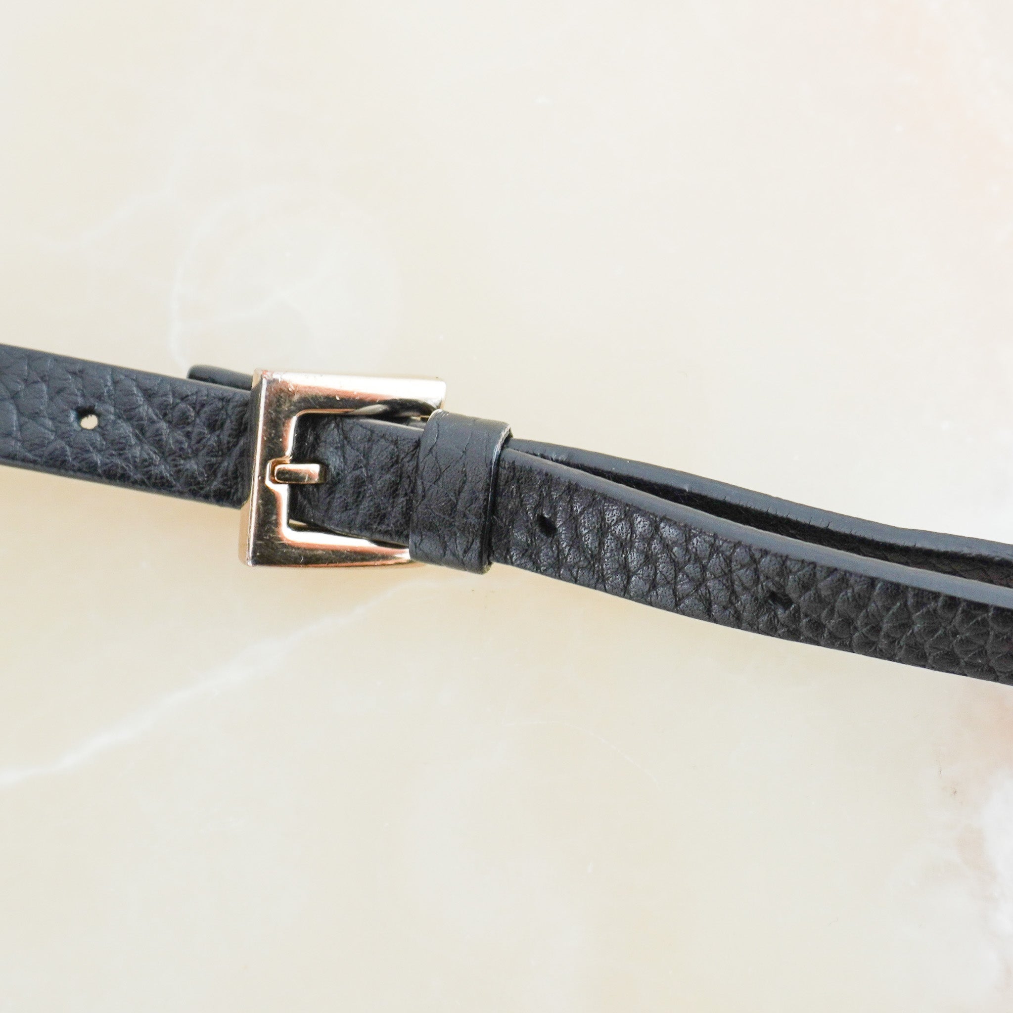 Garavani Rockstud Small Shoulder Bag Grey Grained Calfskin RRP (£1000) | Authentic Preloved - Reloved Again