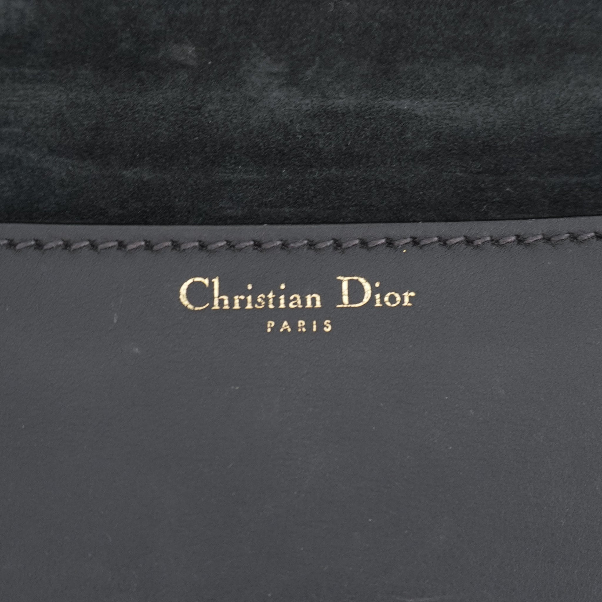 Christian Dior Dioraddict Medium Top Handle Bag in Black Calfskin (RRP £2400) | Authentic Preloved - Reloved Again