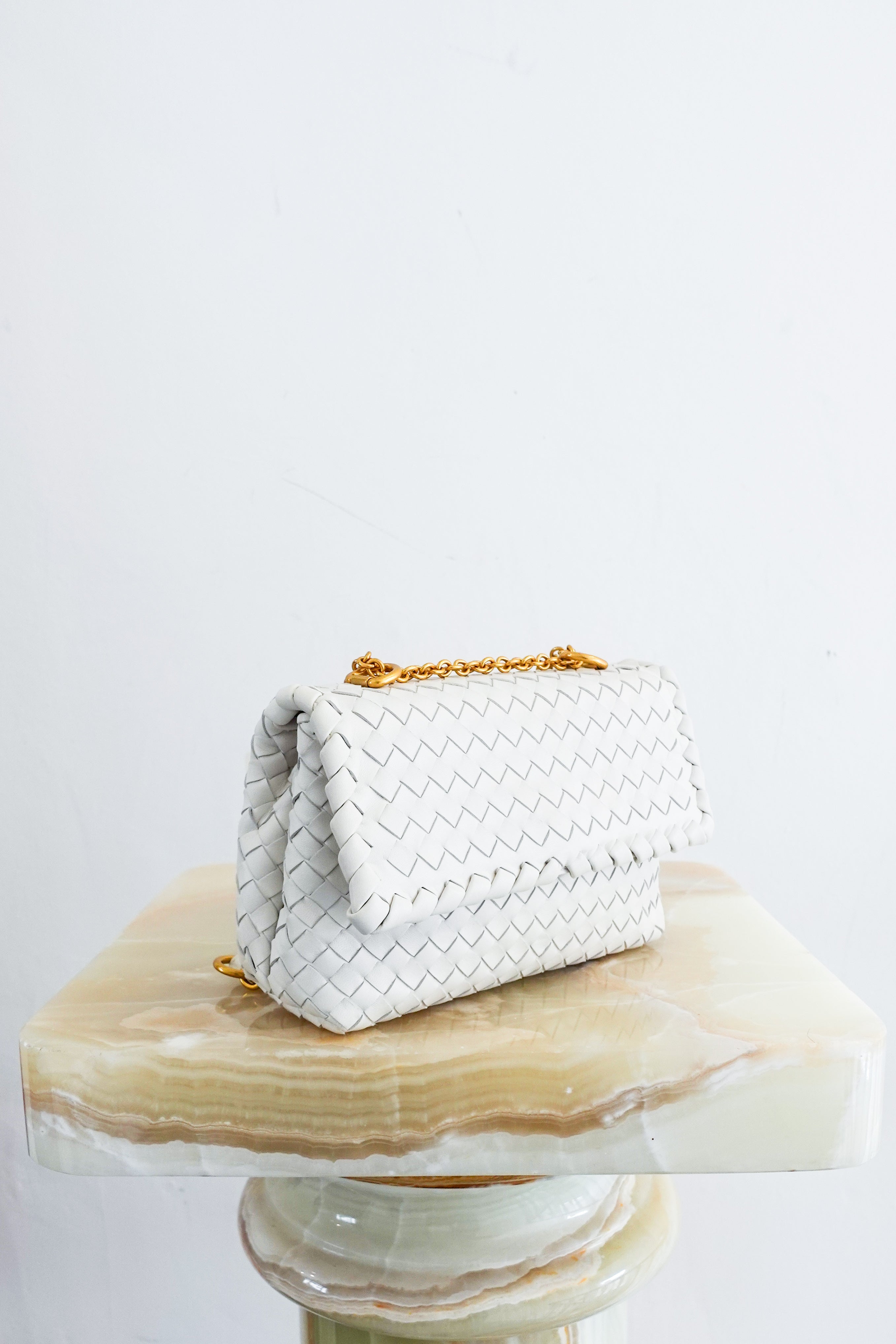 White quilted crossbody bag RRP £2000