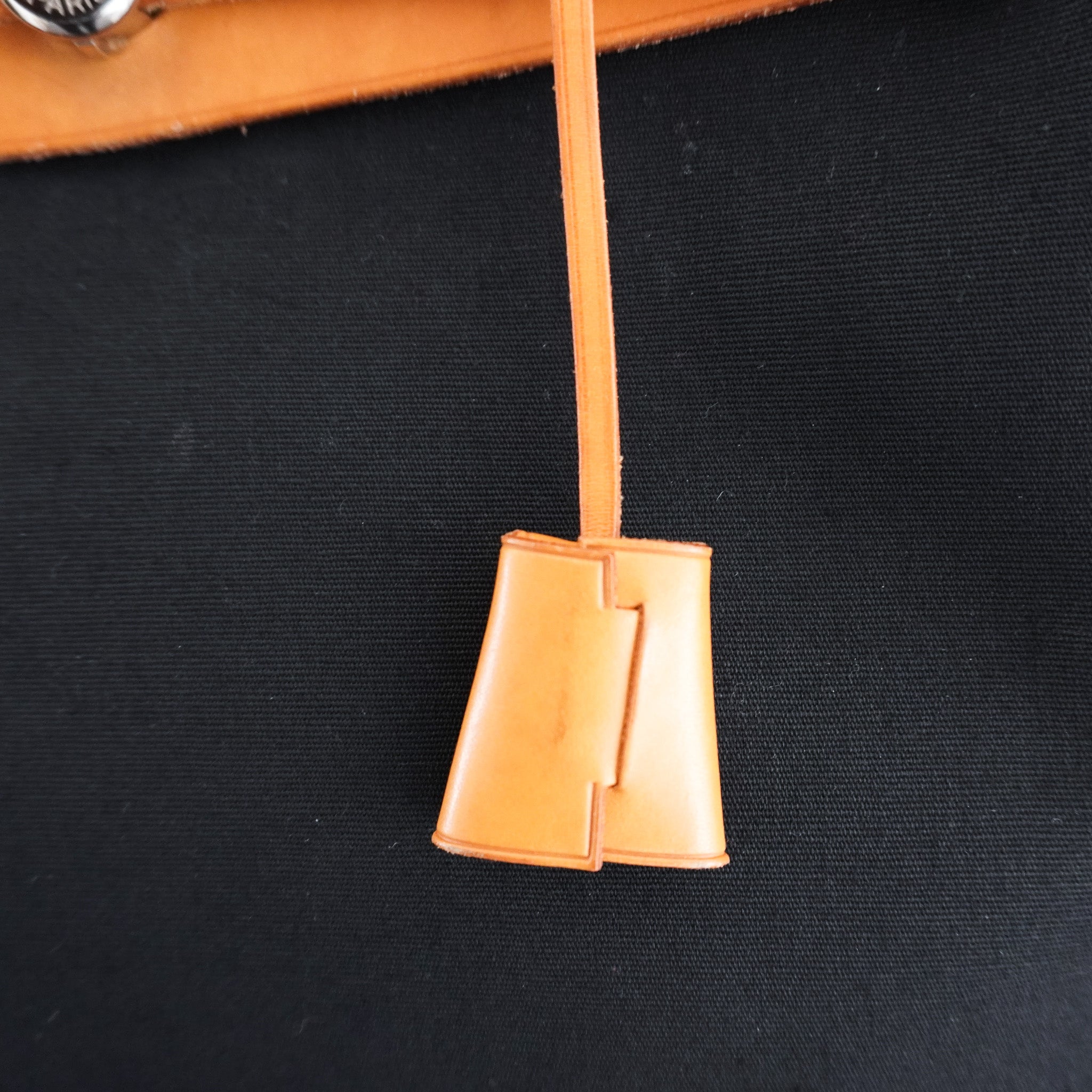 Hermès Noir 30 Canvas 2 Way Herbag RRP £2300 | Authentic Preloved - Reloved Again