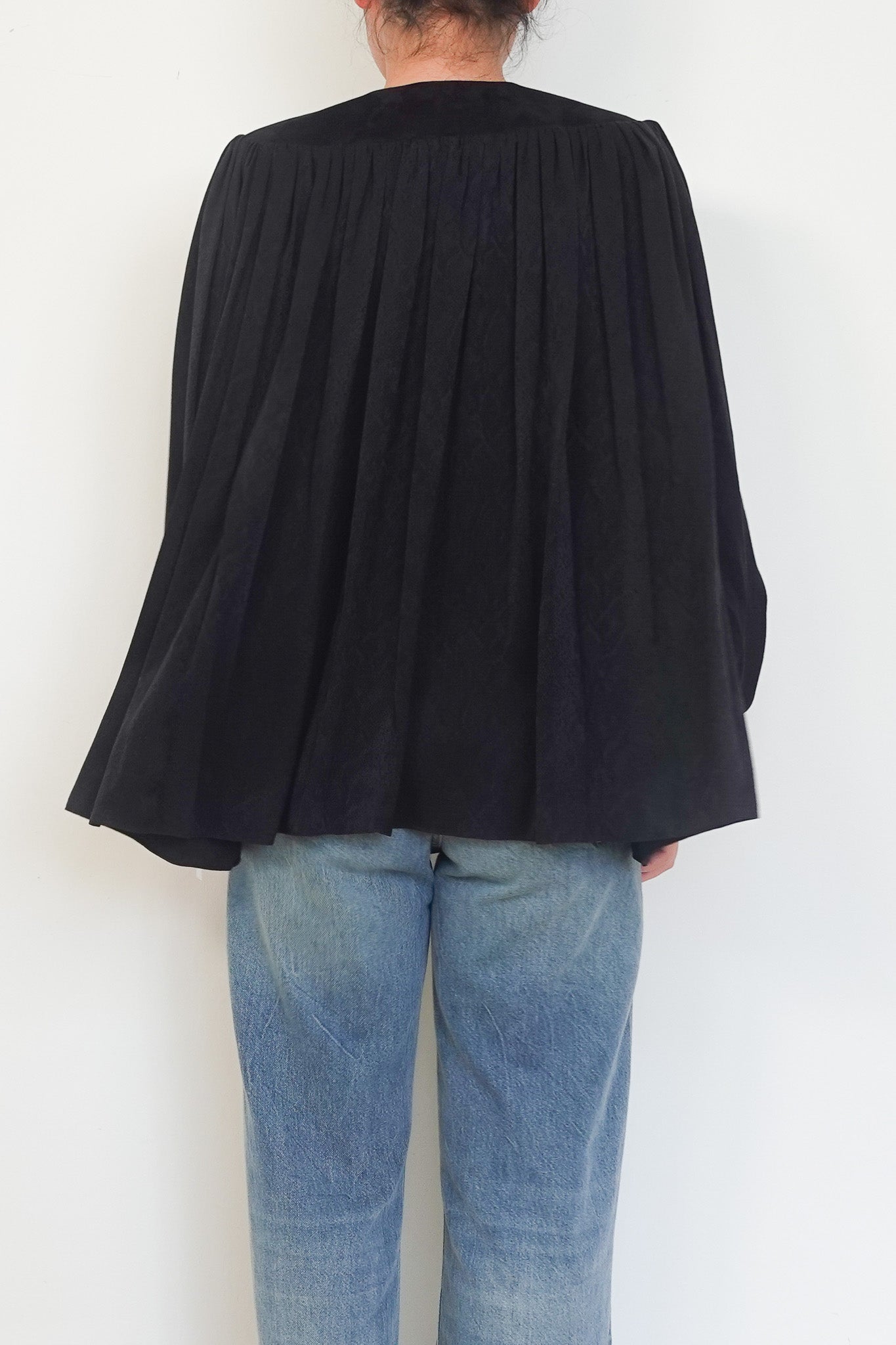 NEW Saint Laurent black Silk Blouse RRP £1000 | Authentic Preloved