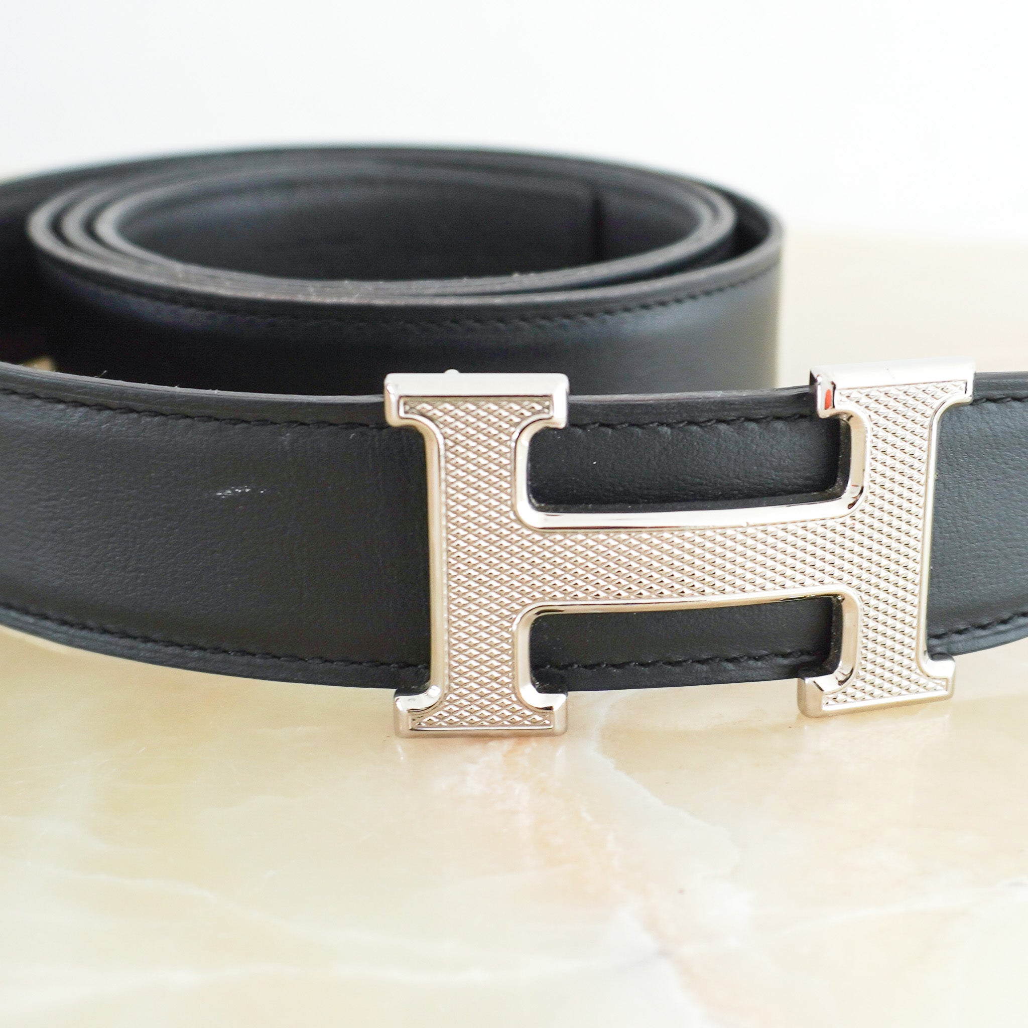Hermes H Belt in Black RRP £780 | Authentic Preloved FINAL SALE - Reloved Again