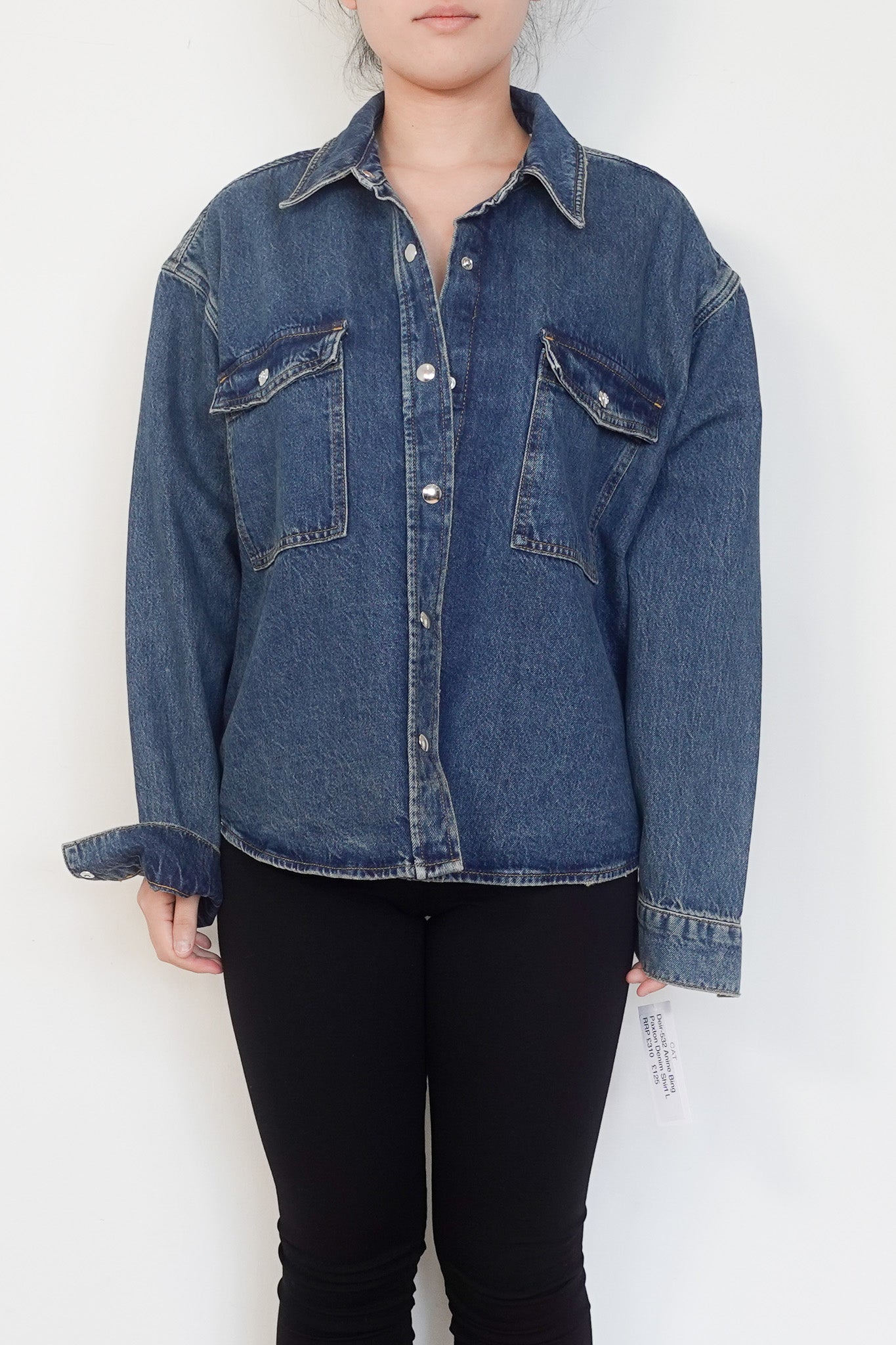 Anine Bing Paxton Denim Shirt RRP £310 | Authentic Preloved