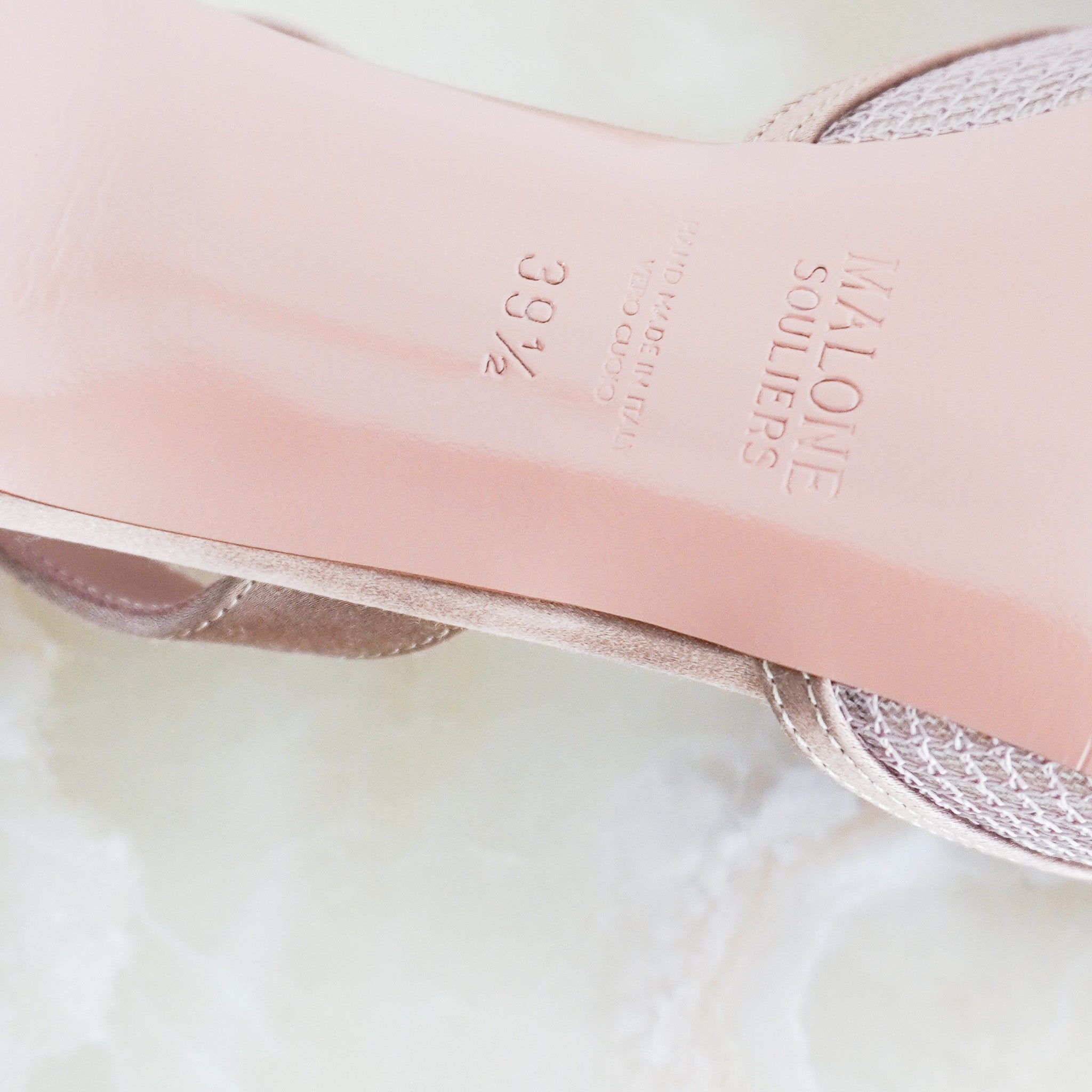 Malone Soulier Satin Slingbacks RRP £550 | Authentic Preloved - Reloved Again