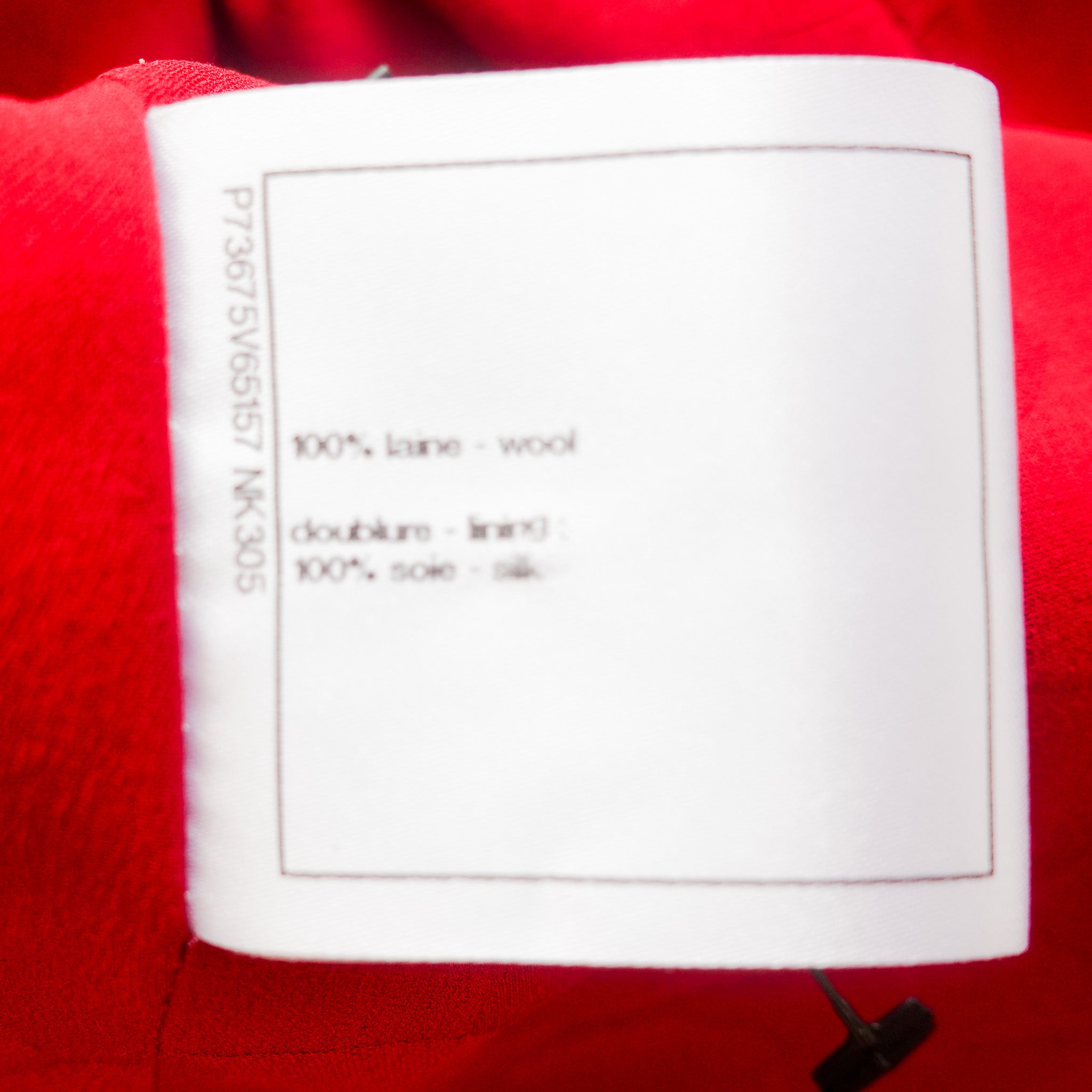 Chanel Red Boucle Jacket RRP £2300 | Authentic Preloved - Reloved Again
