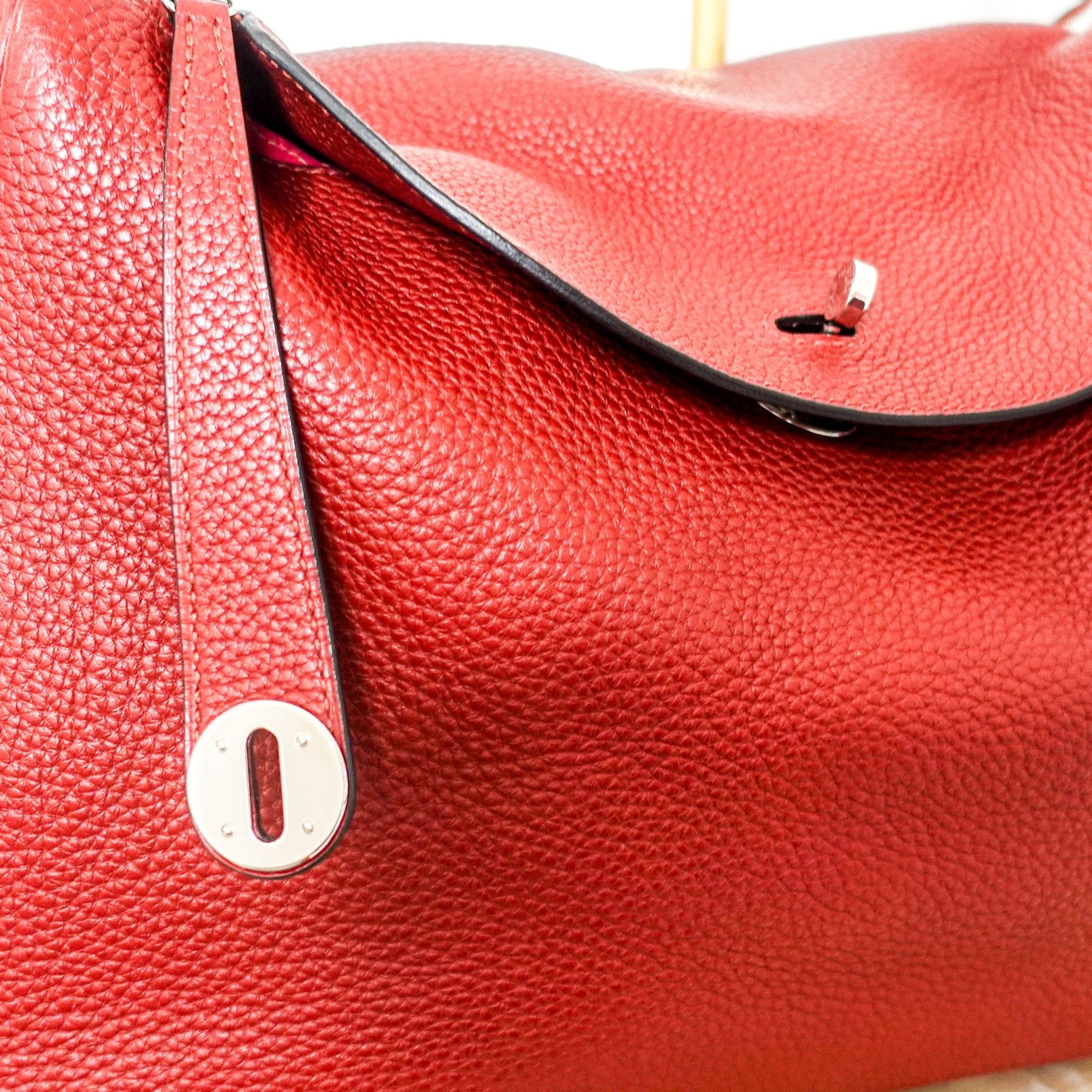 Hermès Lindy 35 – Bordeaux Leather Handbag RRP £7,500 | Authentic Preloved - Reloved Again