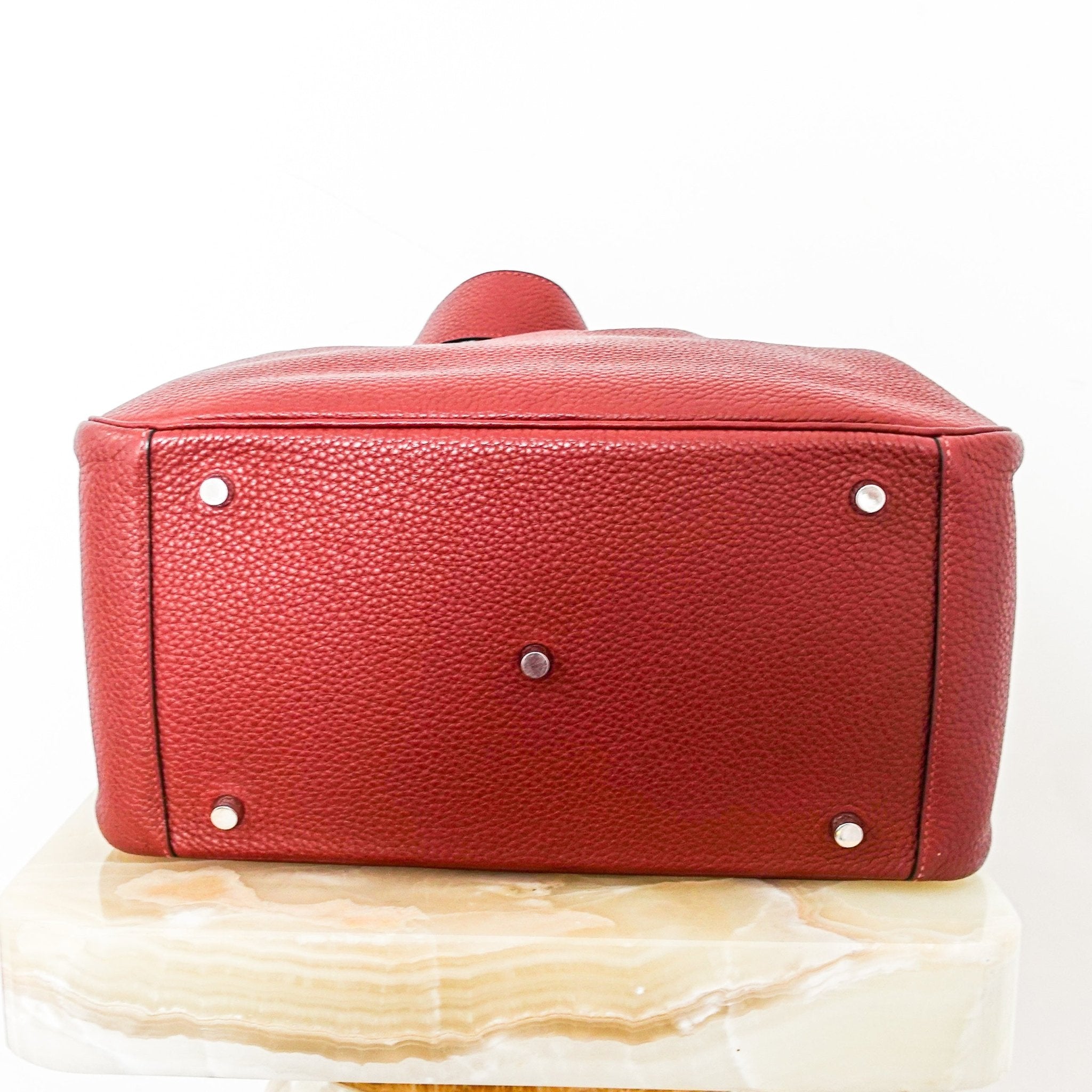 Hermès Lindy 35 – Bordeaux Leather Handbag RRP £7,500 | Authentic Preloved - Reloved Again