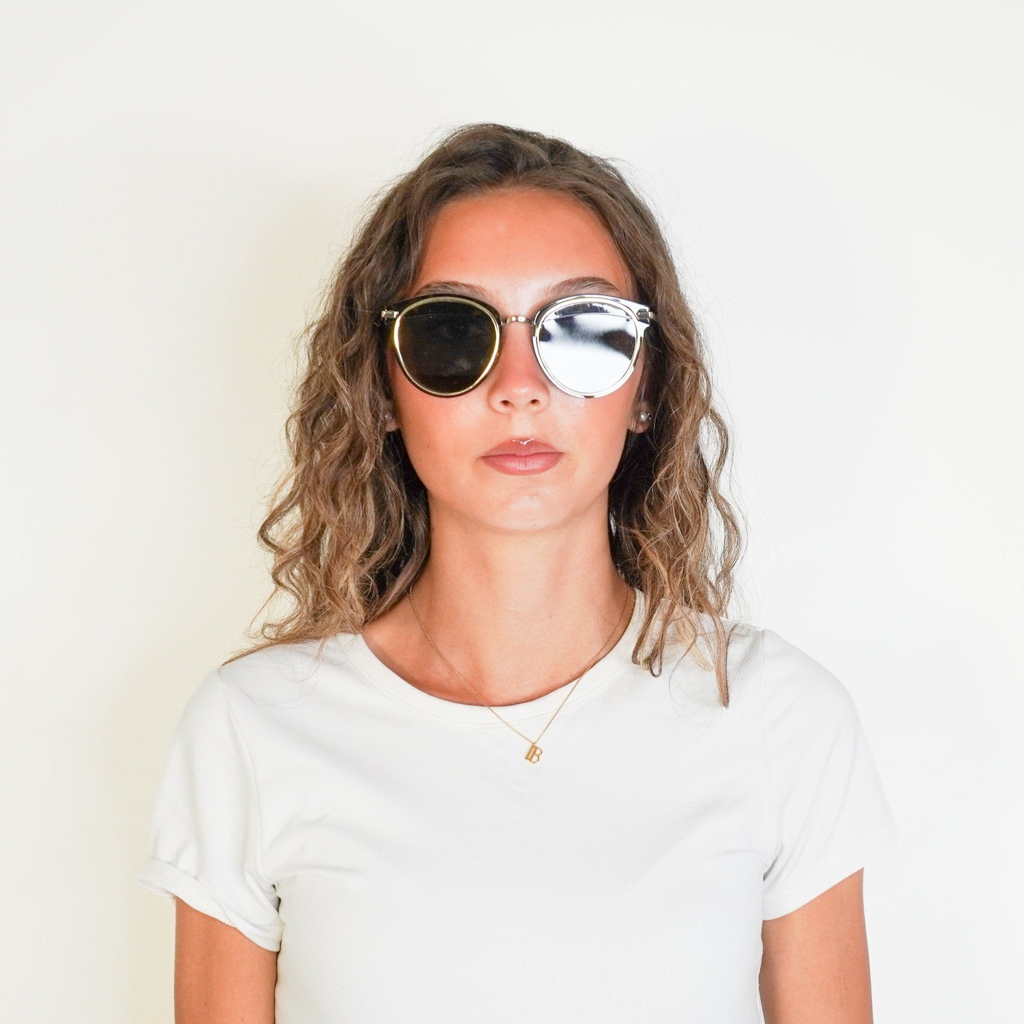 Christian Dior 5812M Black & Rose Gold Round Sunglasses (RRP £320) | Authentic Preloved FINAL SALE - Reloved Again