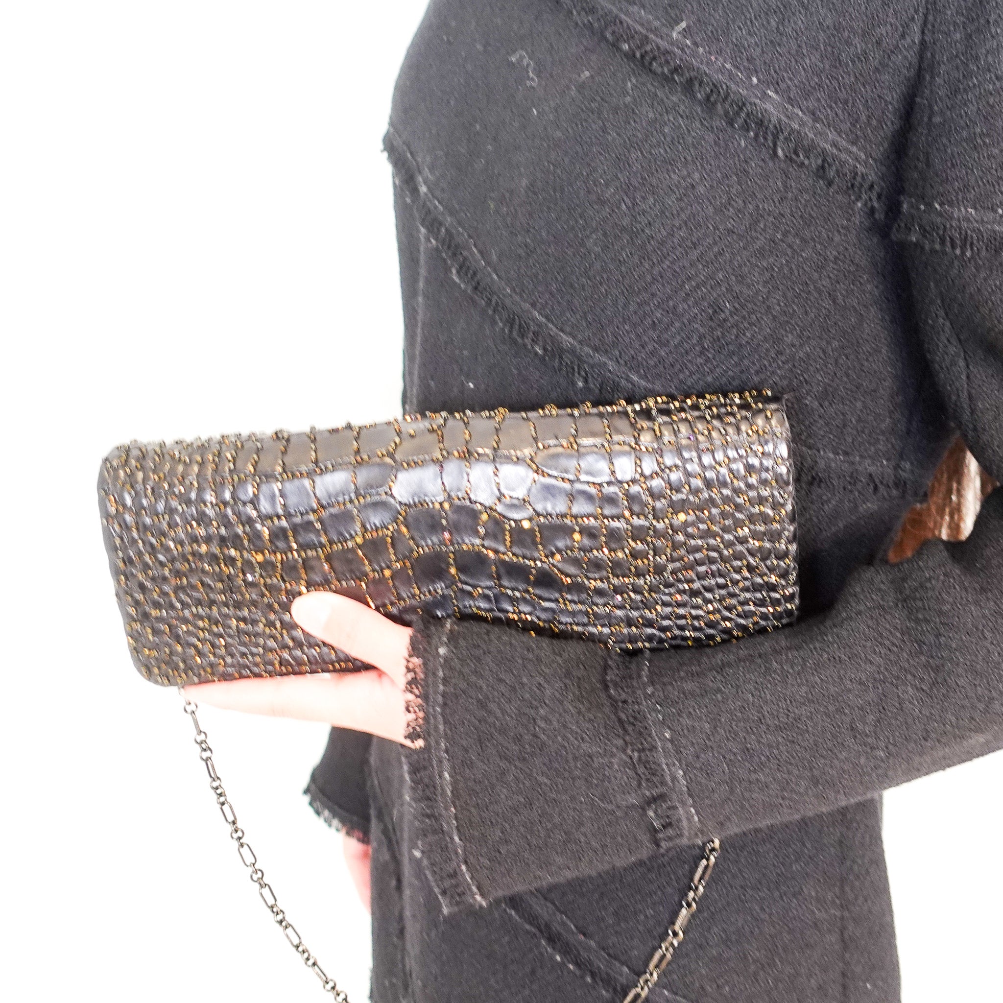 Embossed evening bag RRP £4k