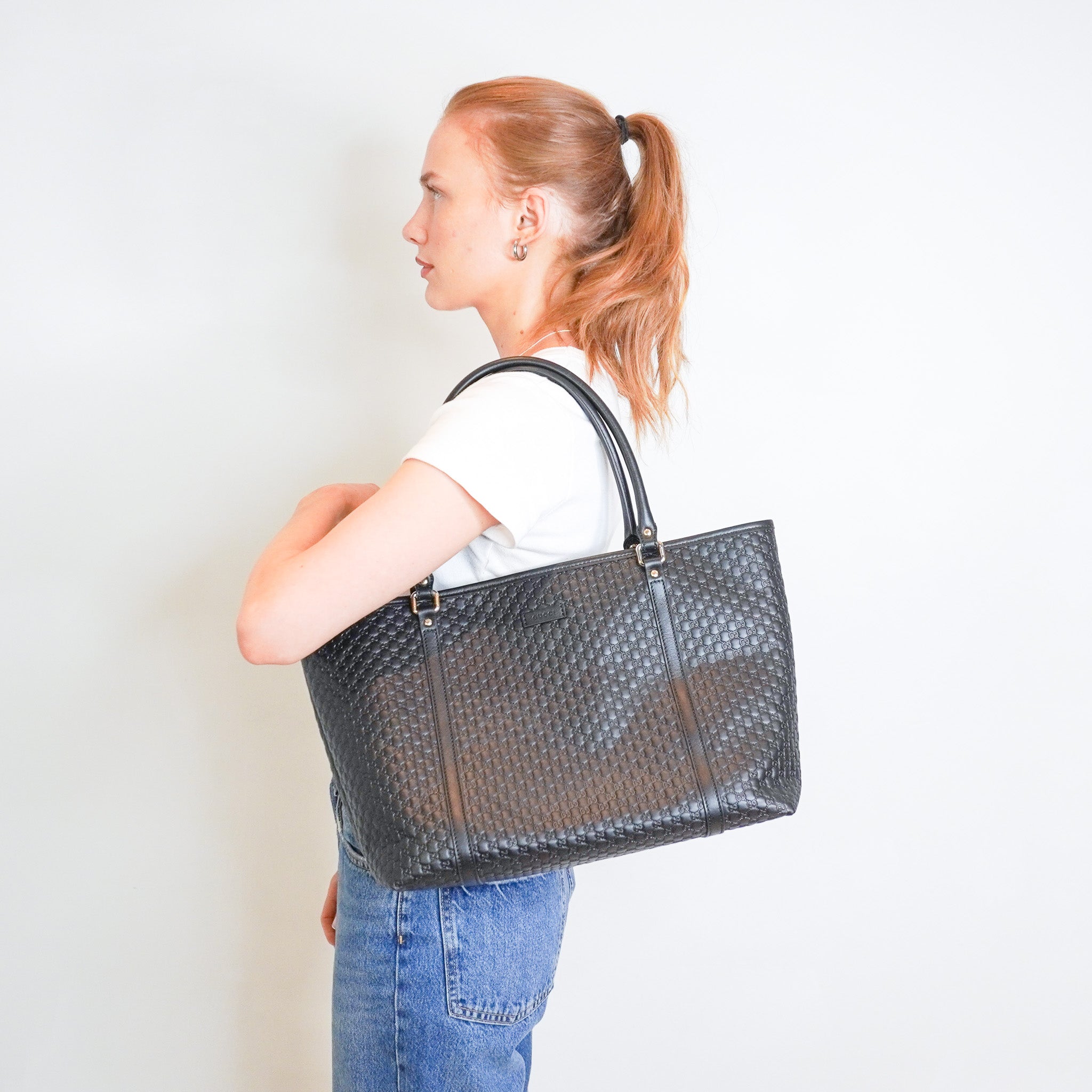 Gucci Microguccissima Tote Bag RRP £1,100 | Authentic Preloved - Reloved Again