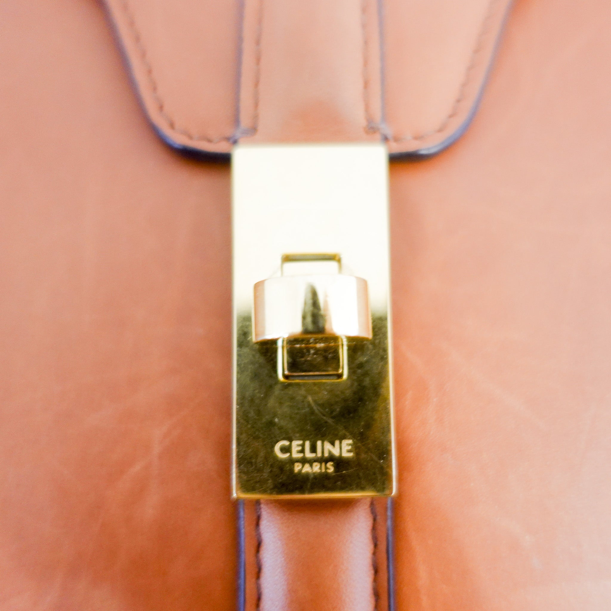 CURRENT SEASON Celine Classique 16 Small Handbag in Tan £3400 | Authentic Preloved - Reloved Again