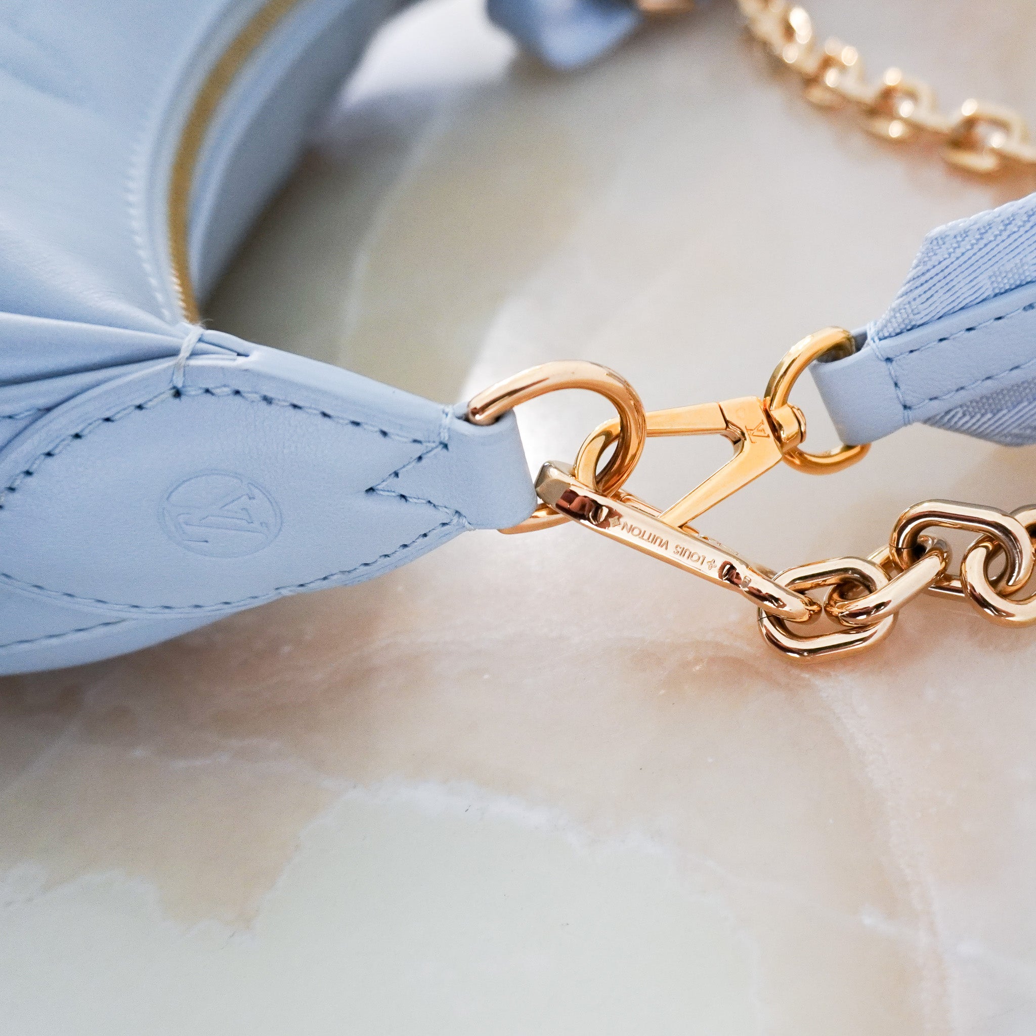 Louis Vuitton Over The Moon Bag in Blue RRP £2000 | Authentic Preloved