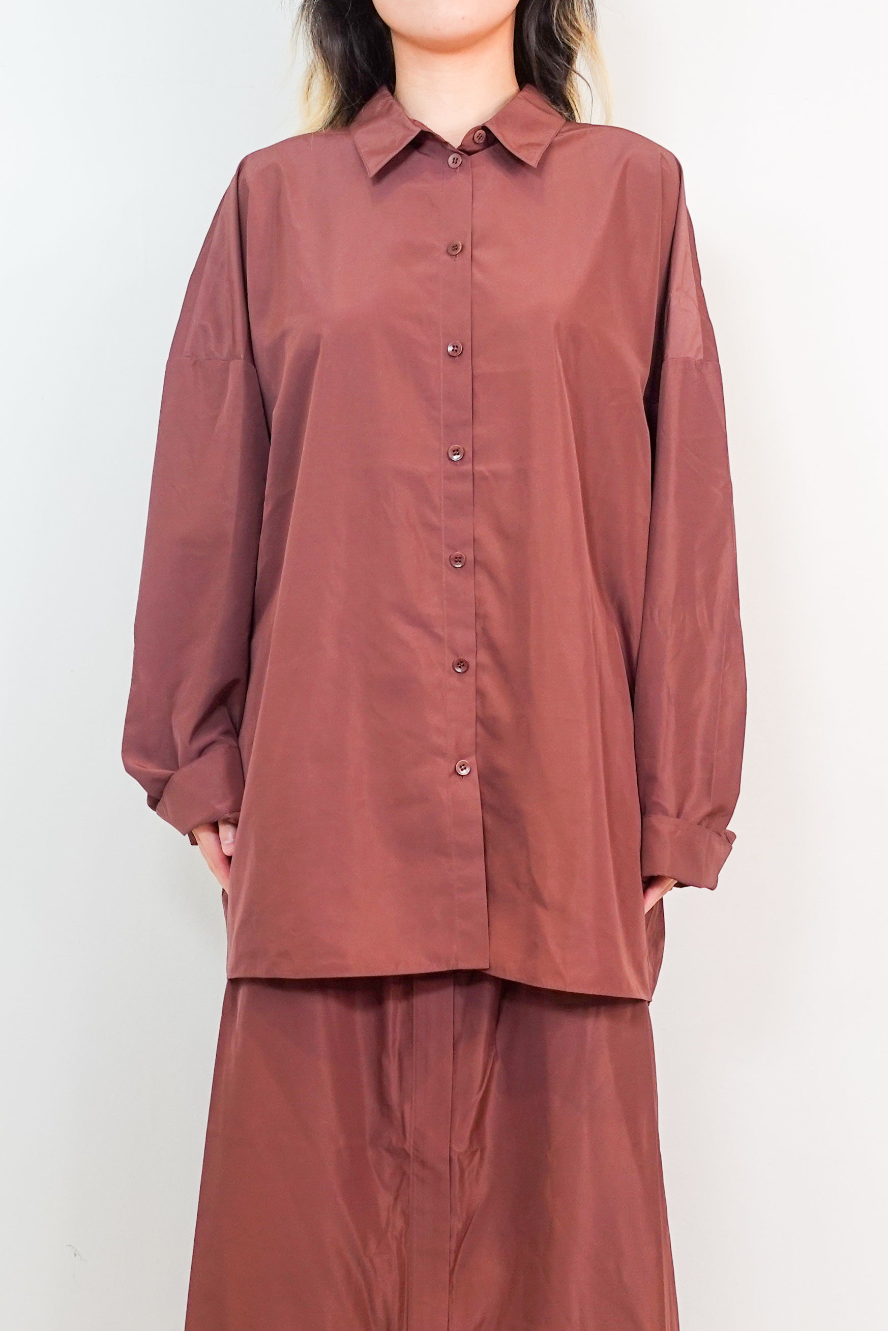 NEW Nylon Cocoon Back Shirt RRP £350