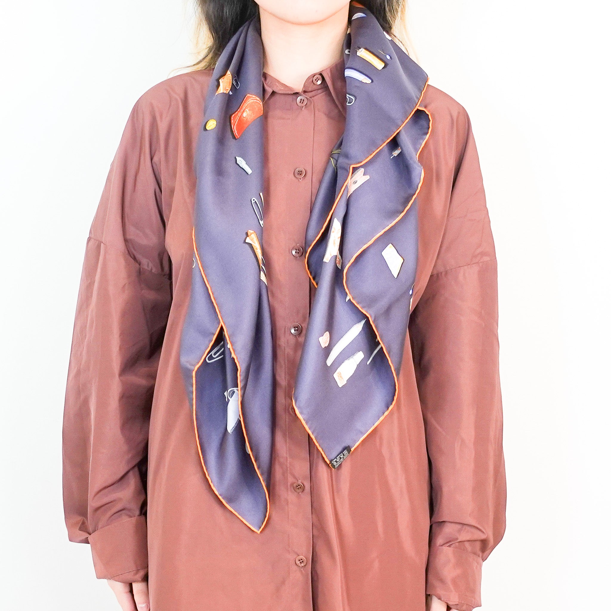 NEW In the pocket silk scarf RRP £450