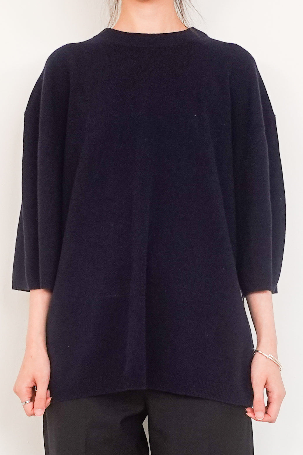 cashmere knitted top RRP £500