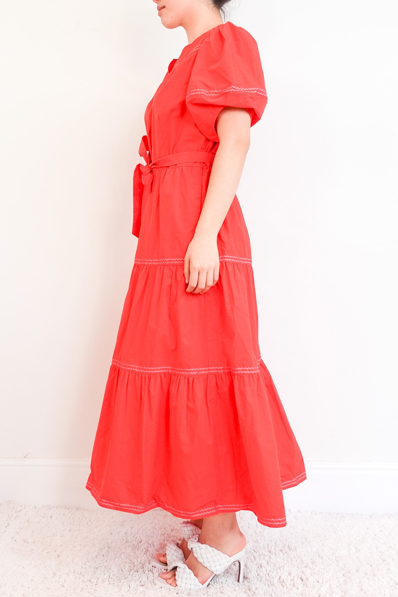 NEW Red Nadine Dress RRP £225