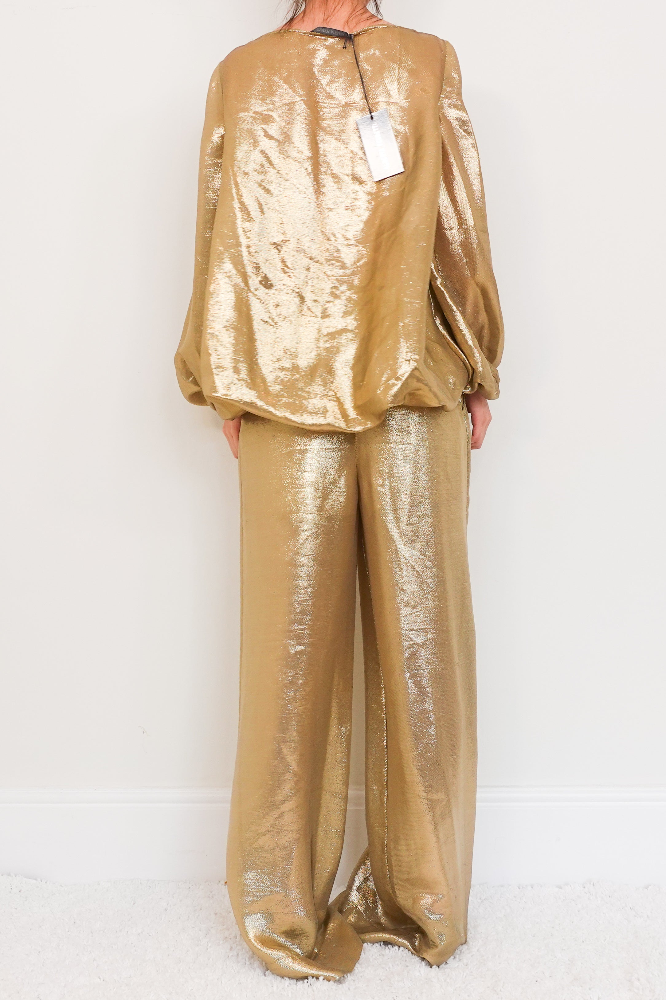 Gold trousers set RRP £750