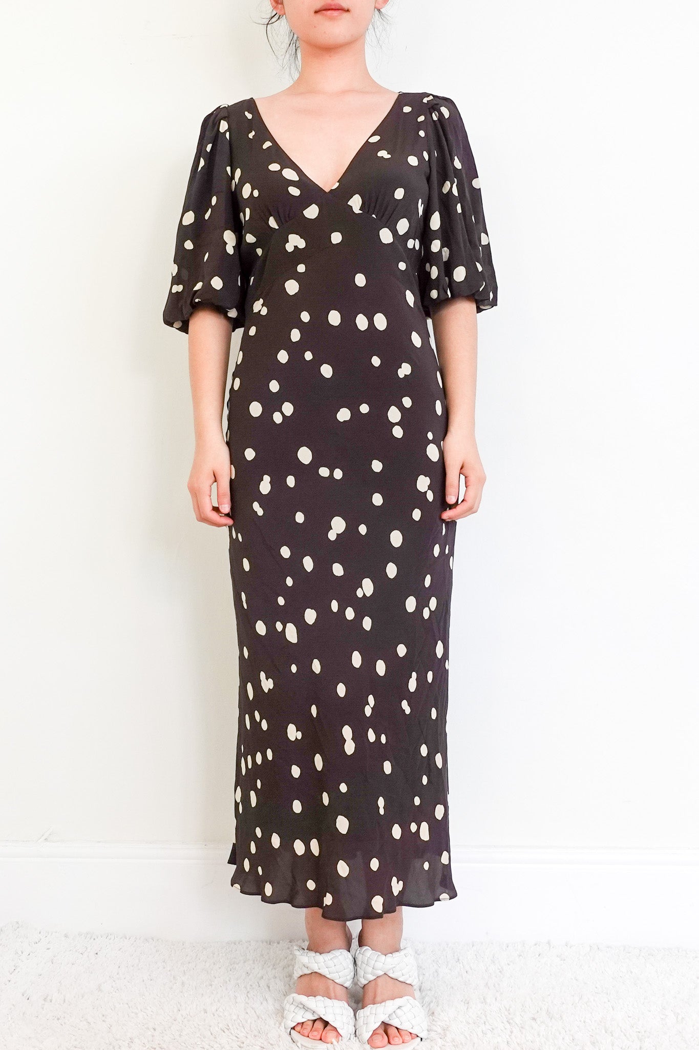Carbone Polka Dot Dress RRP £250