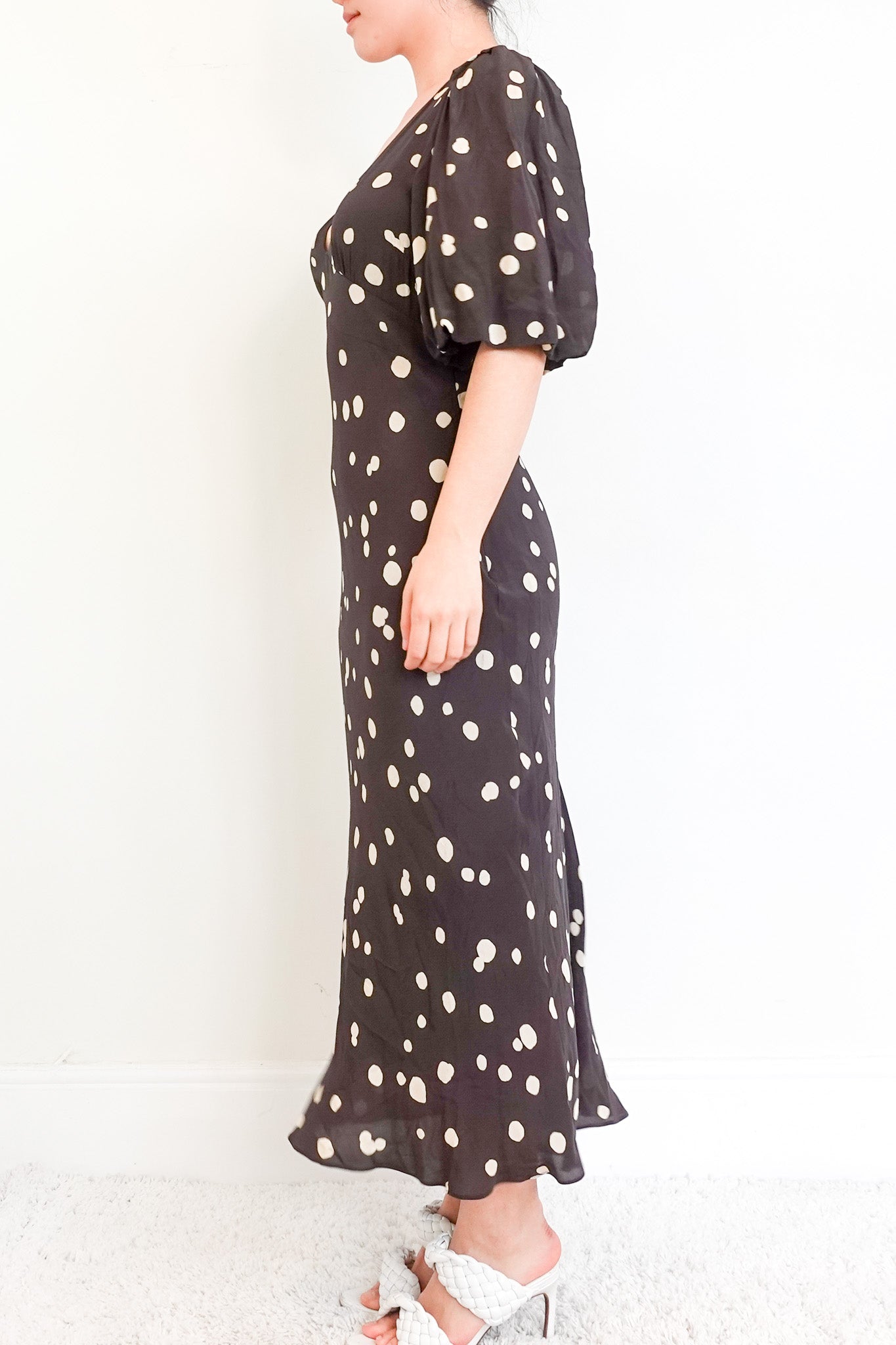 Carbone Polka Dot Dress RRP £250