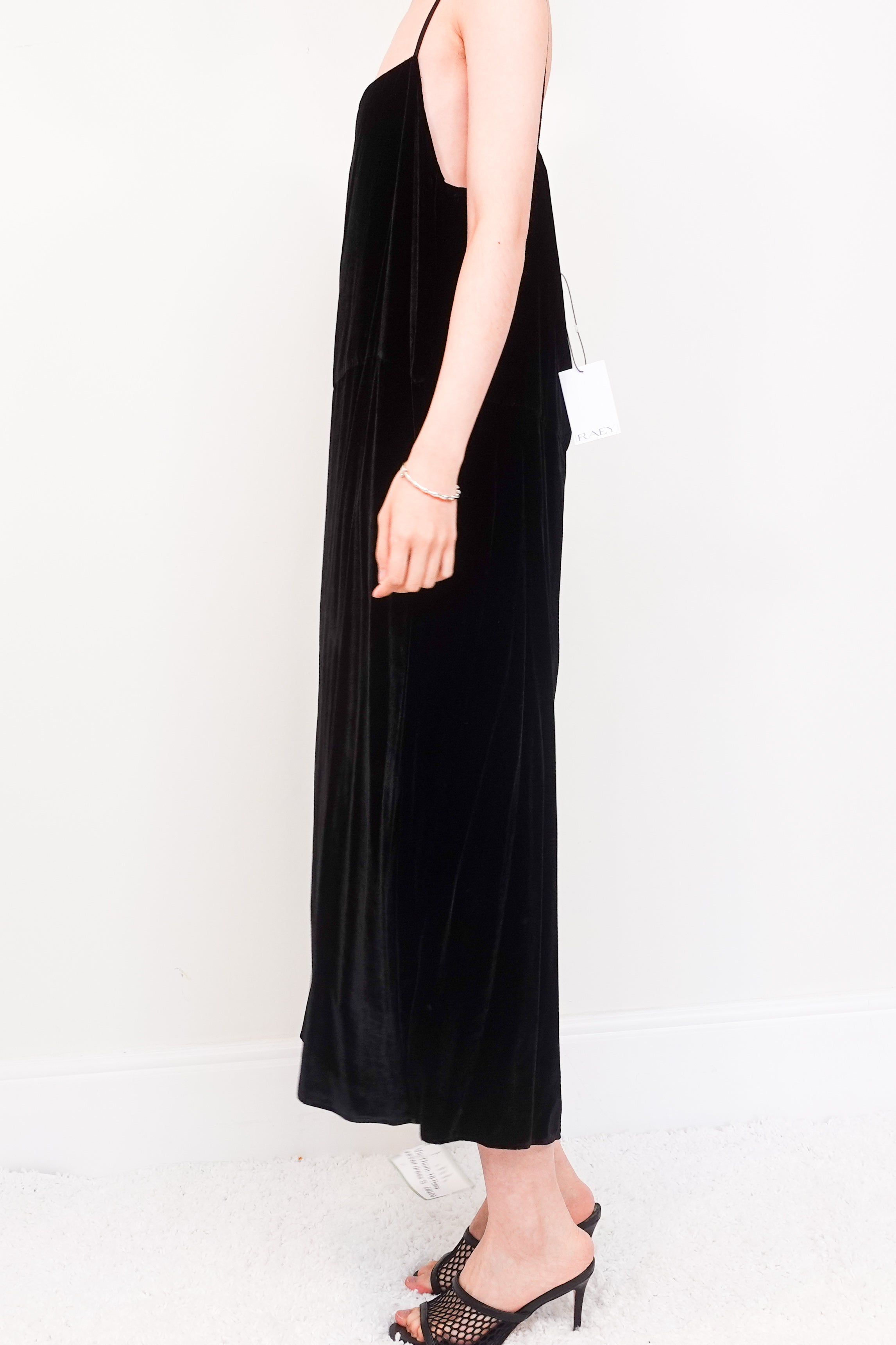 velvet slip dress RRP £250