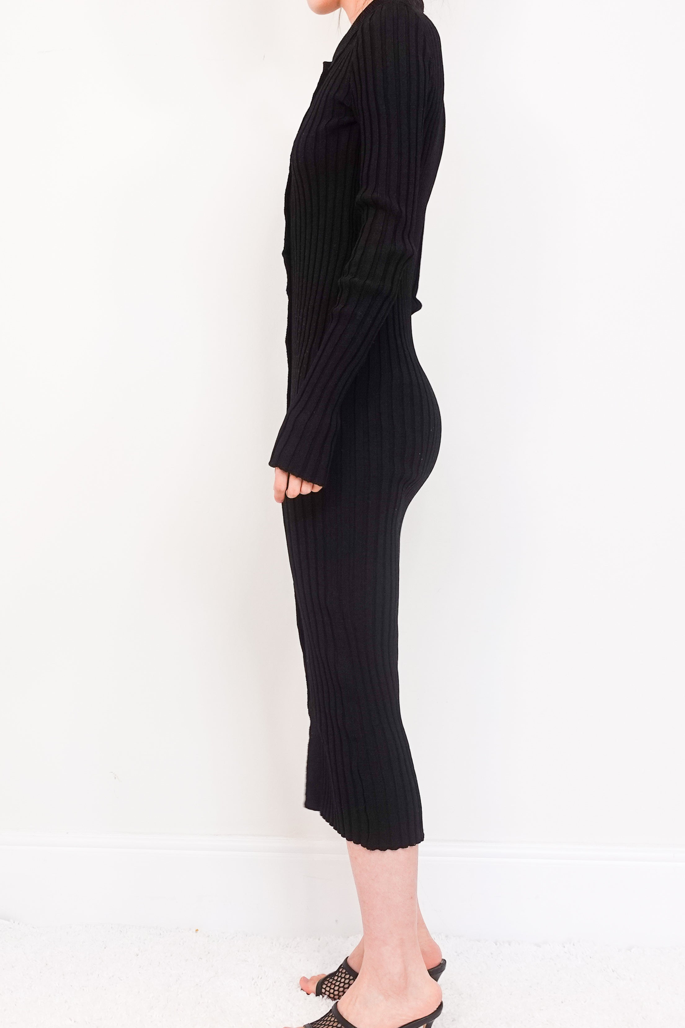 Black Knitted Dress RRP £180