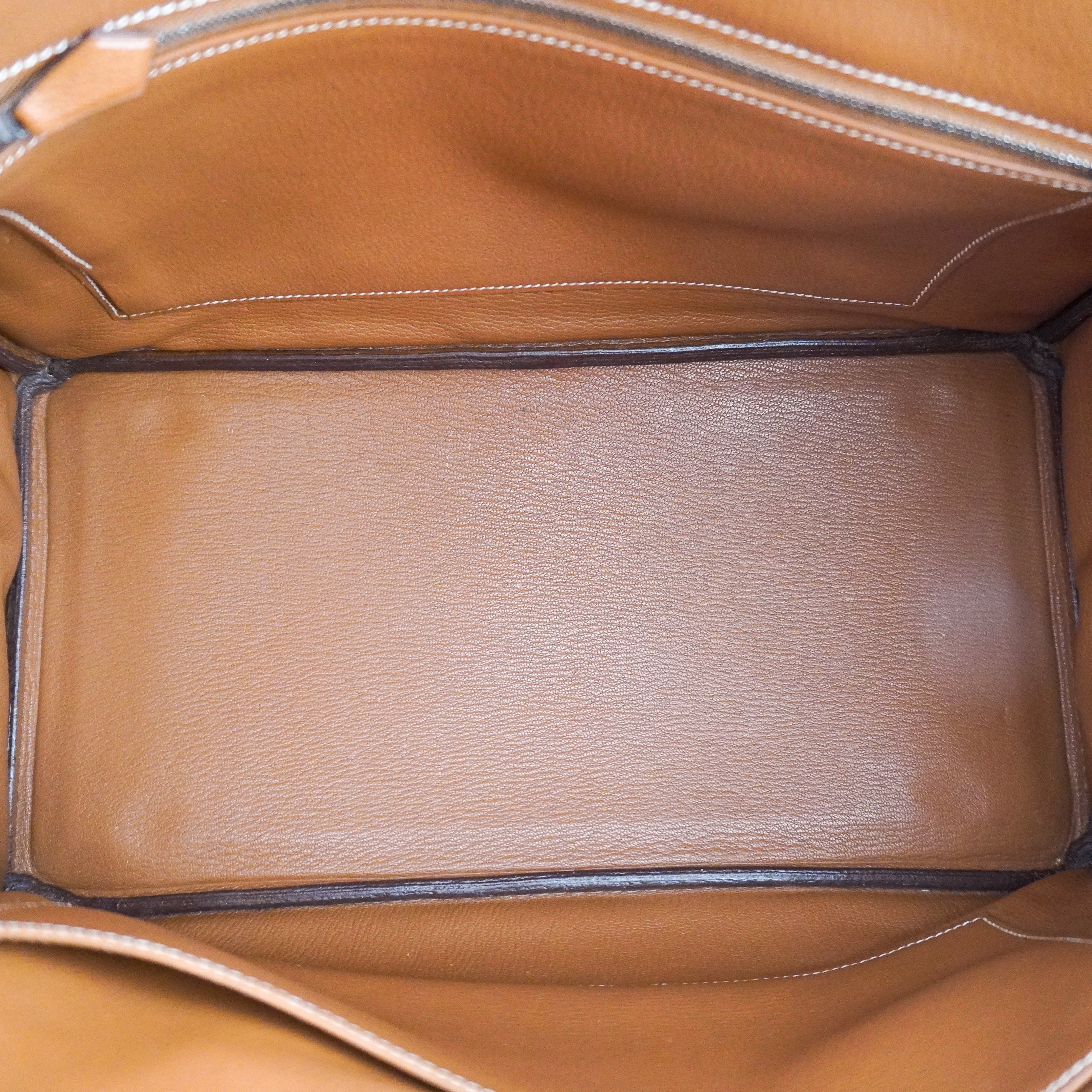Hermès Birkin 35 Retourne in Gold Togo Leather with Palladium Hardware | Authentic Preloved