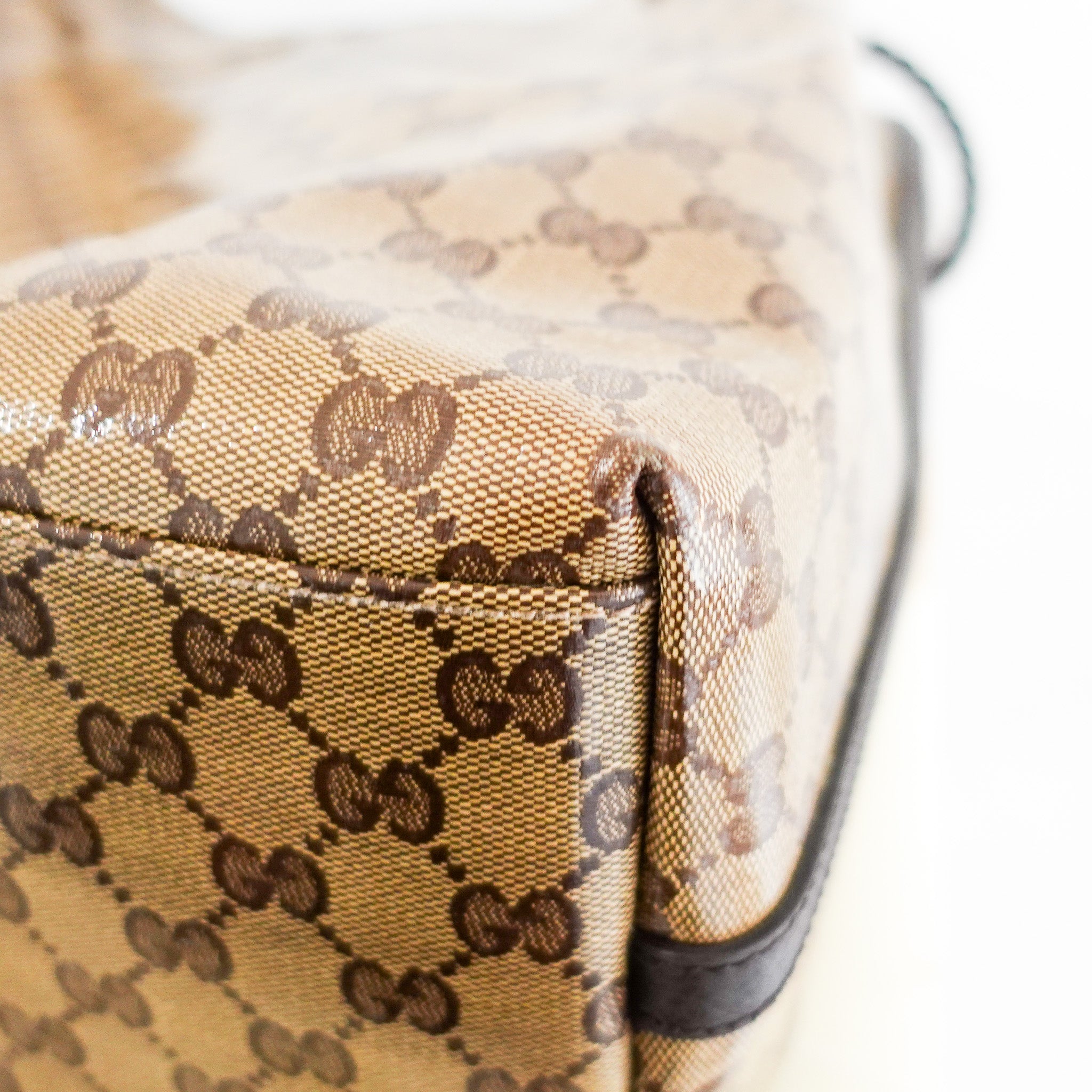 Coated monogram canvas bag RRP £1.2k