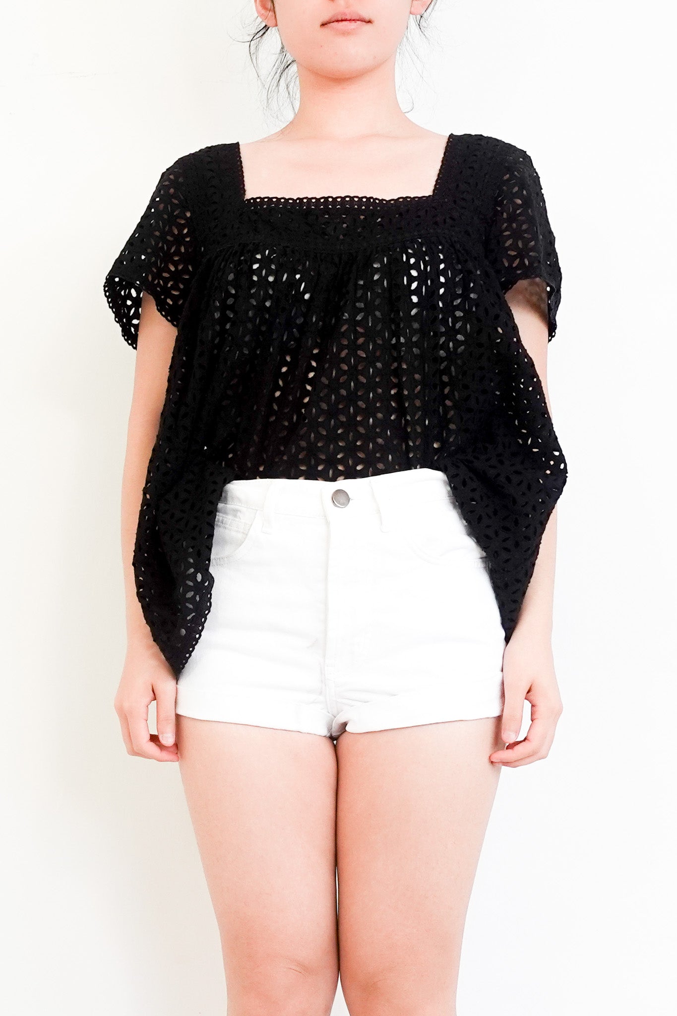Broderie Anglais Top RRP £125