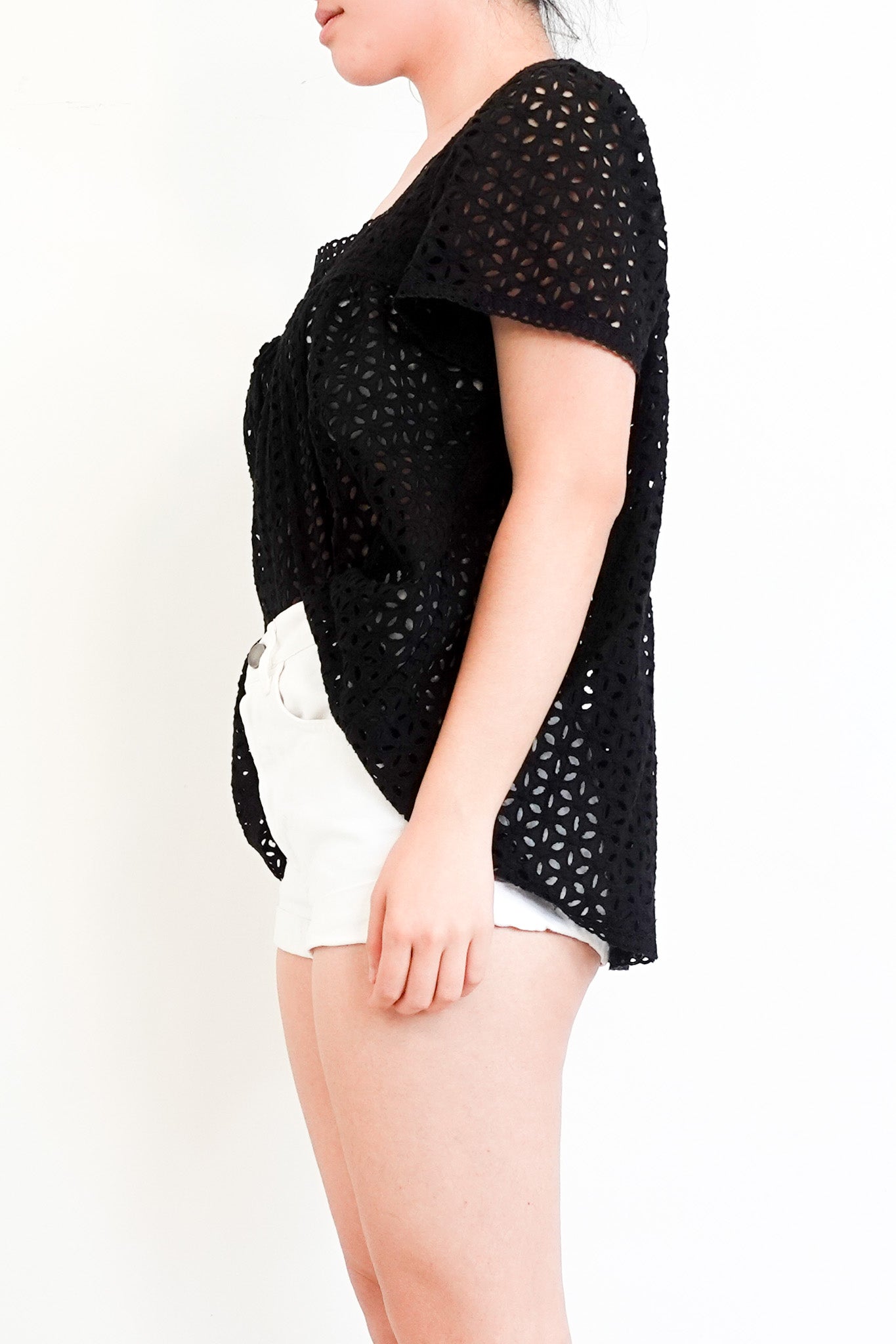 Broderie Anglais Top RRP £125