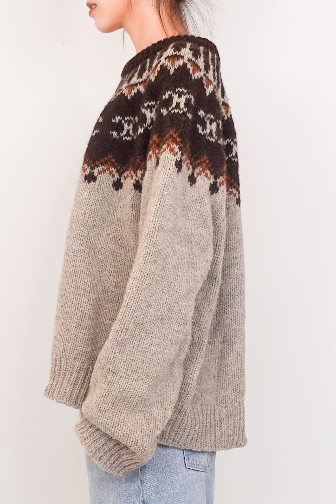 Wool knitted jumper RRP £1200