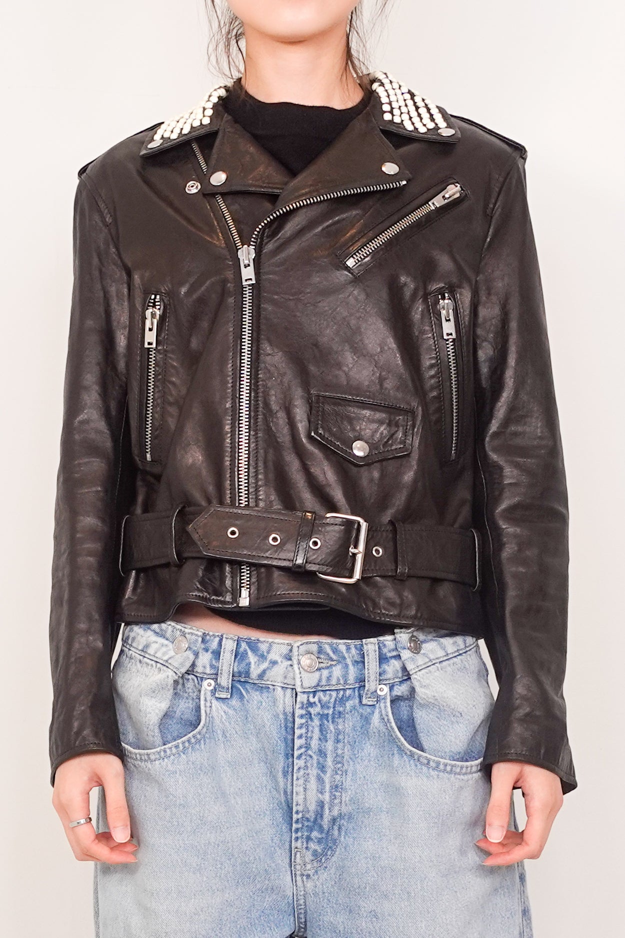 Black Leather Jacket RRP £450