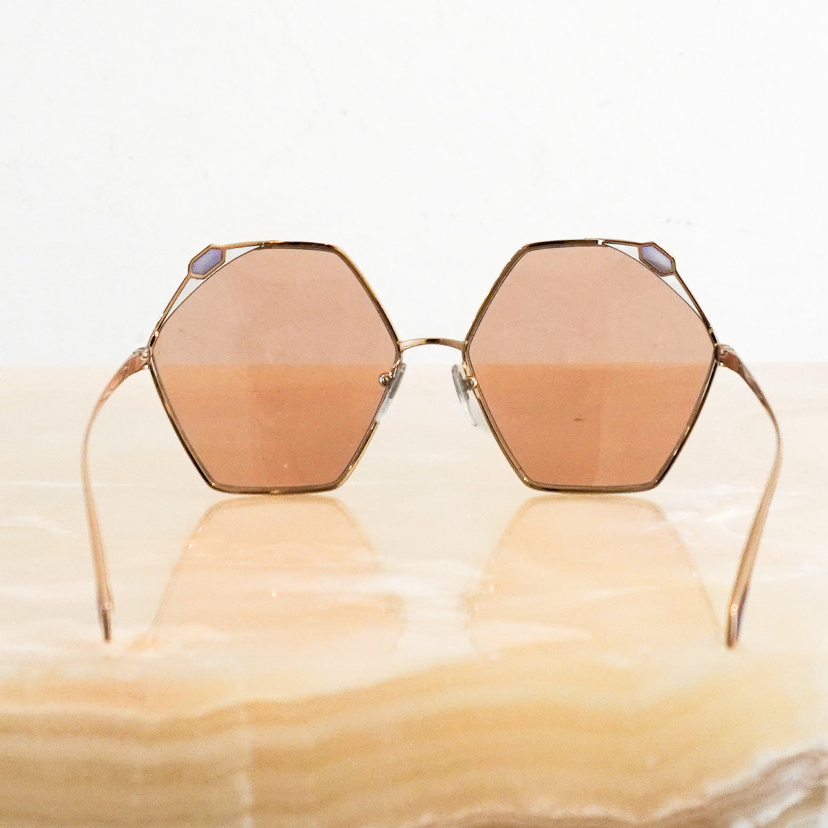 Bvlgari Serpenti Hexagonal Sunglasses (RRP £450) | FINAL SALE Authentic Preloved