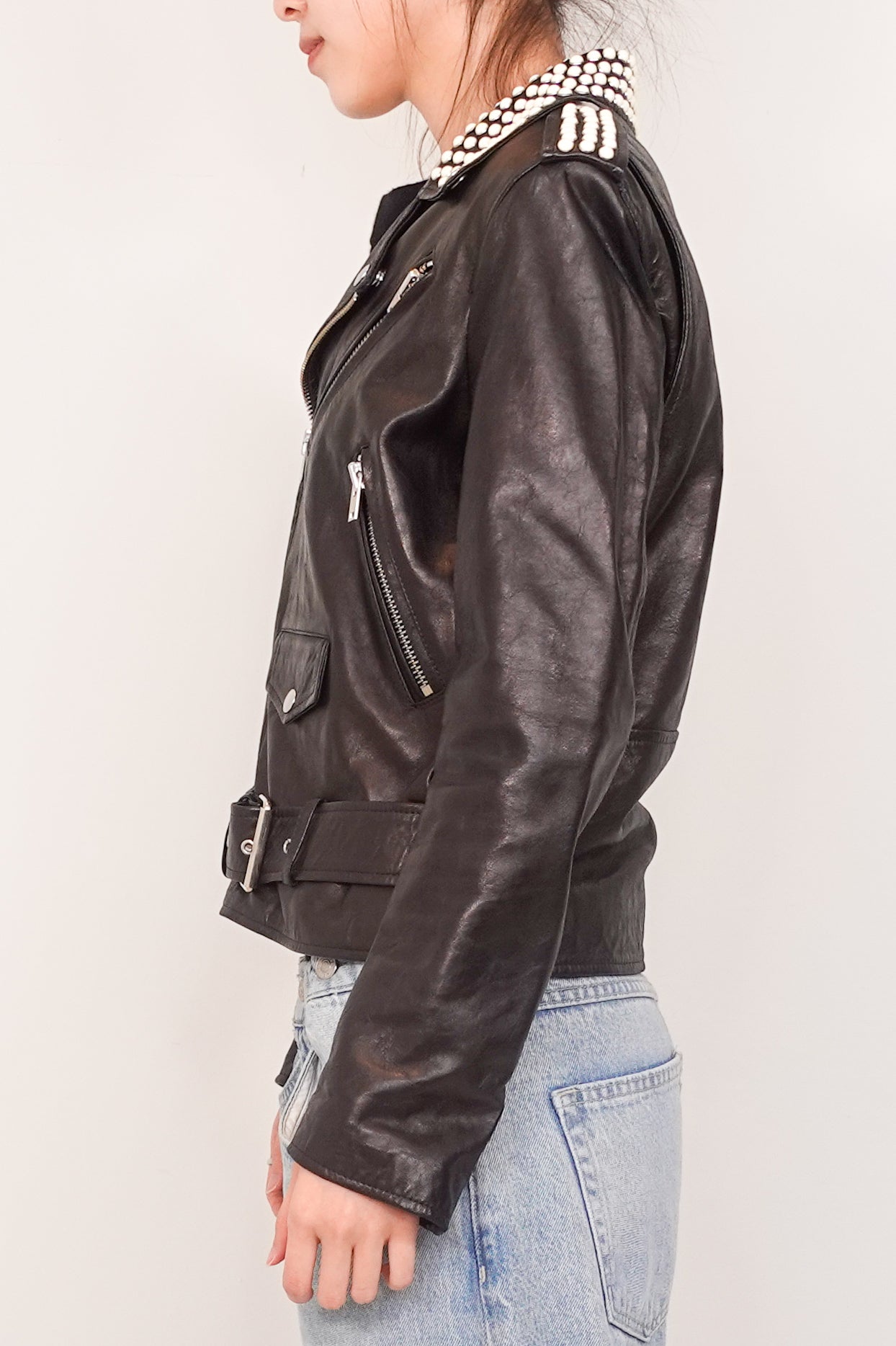 Black Leather Jacket RRP £450