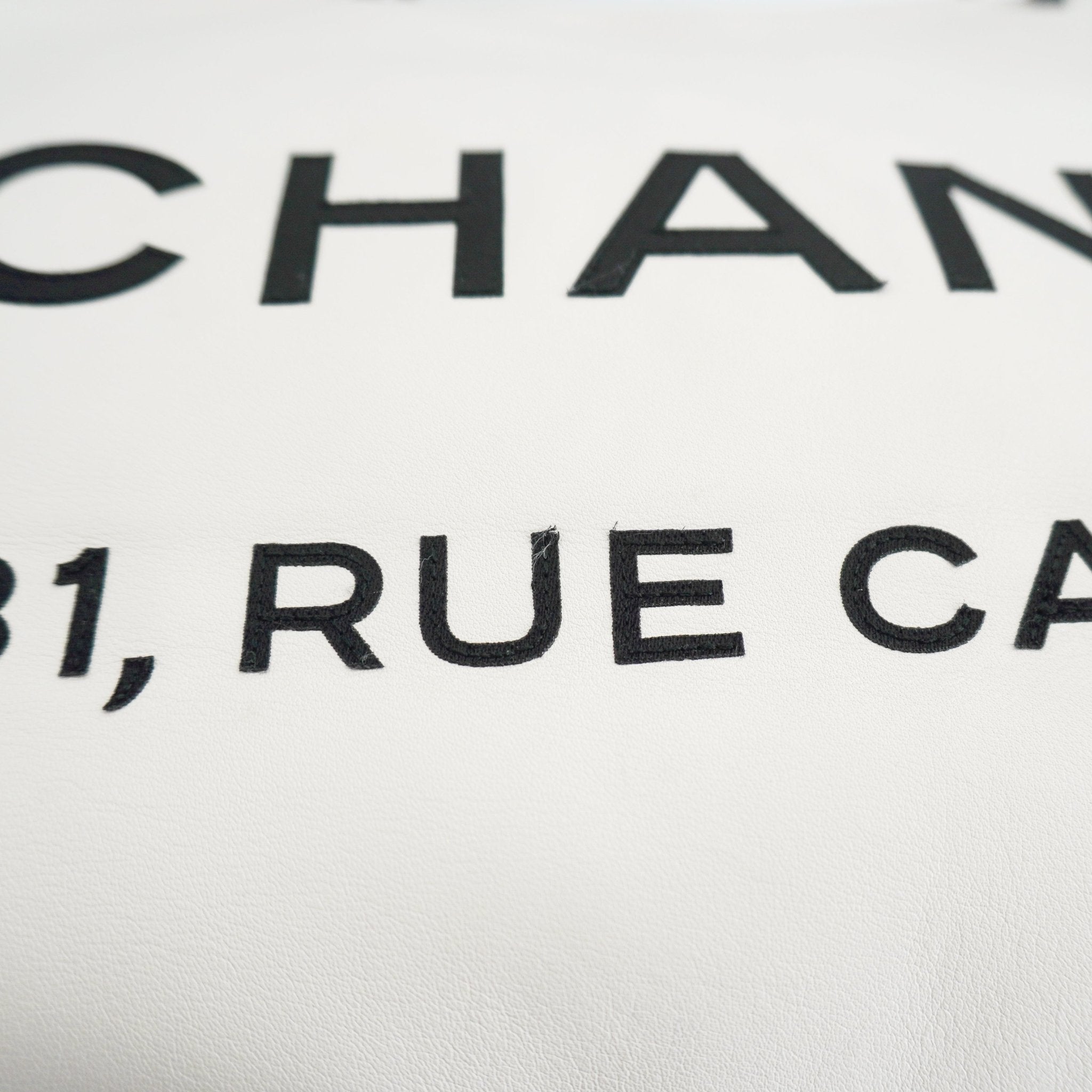 Chanel Essential 31 Rue Cambon White Tote Bag (RRP £2100) | Authentic Preloved - Reloved Again
