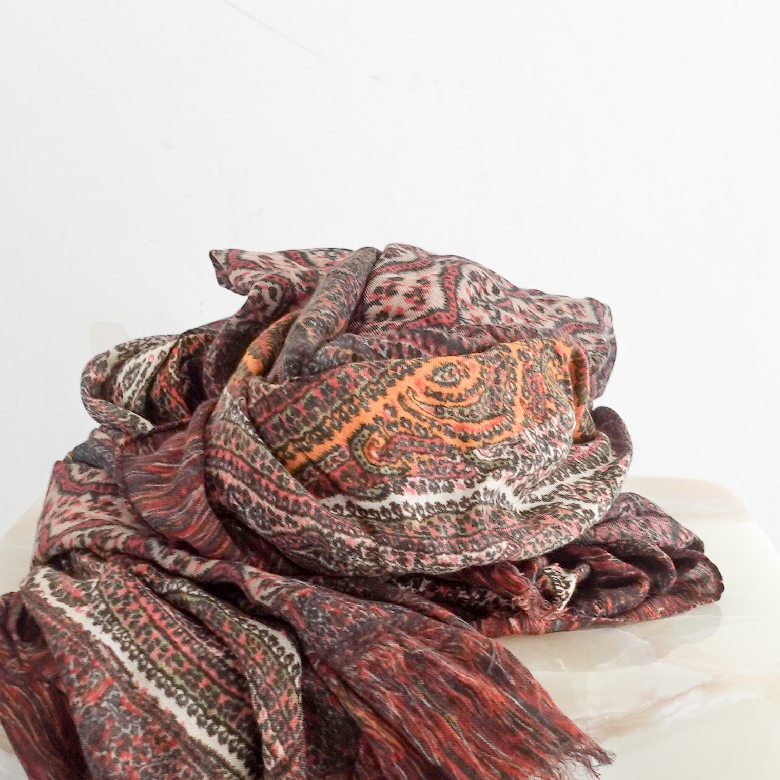 Patterned scarf RRP £250