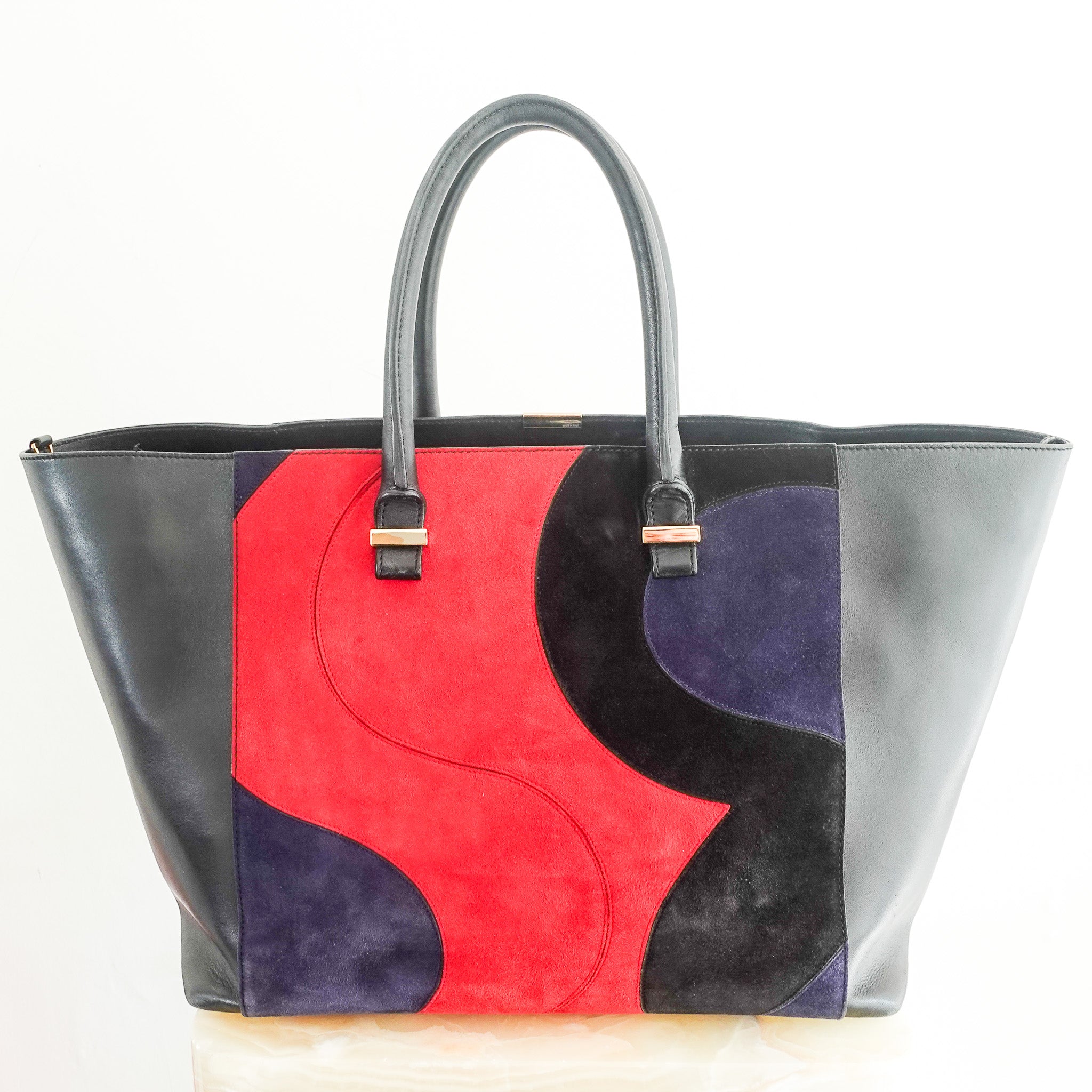 Suede tote bag RRP £700