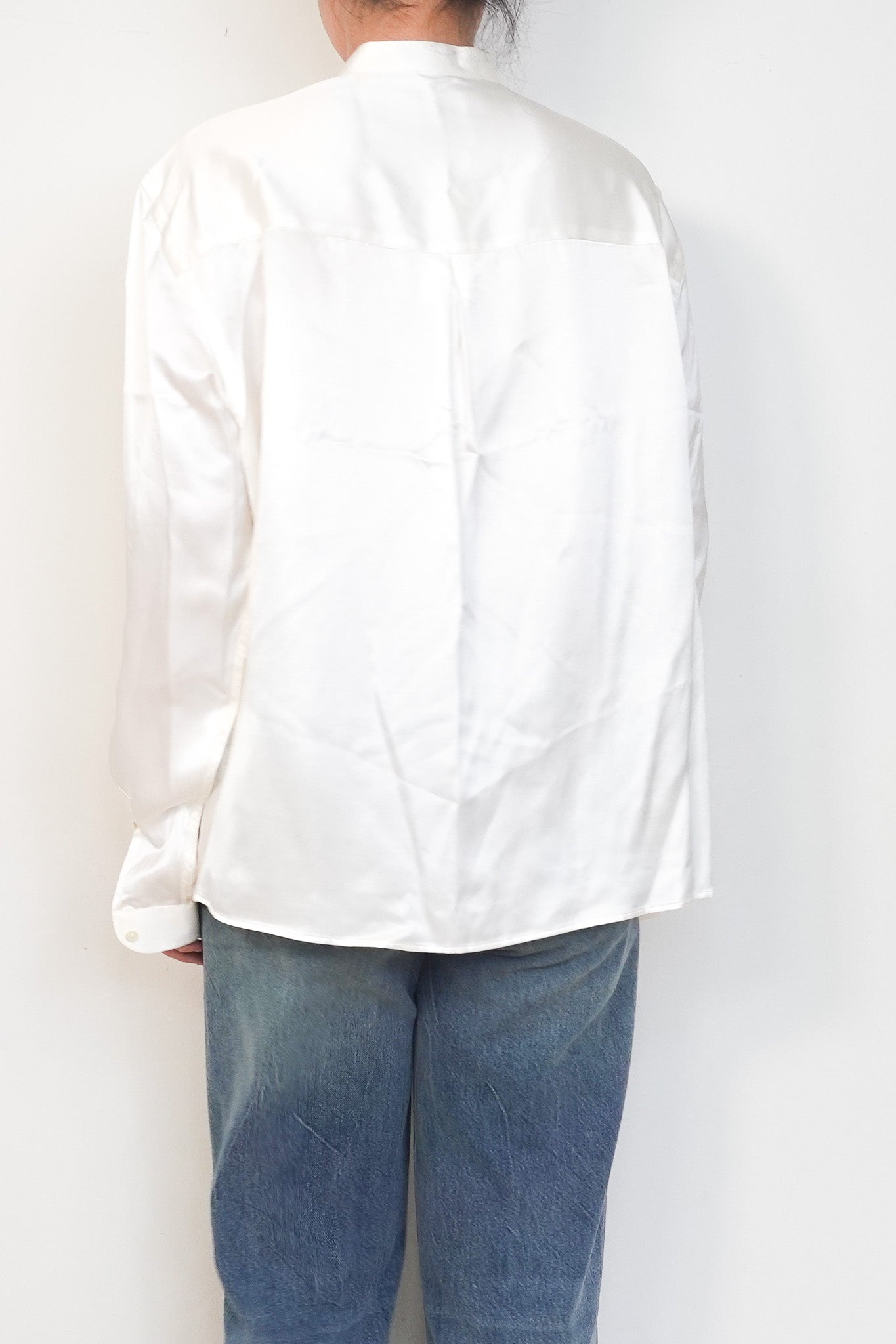 WNU White Silk Shirt RRP £170 | Authentic Preloved - Reloved Again
