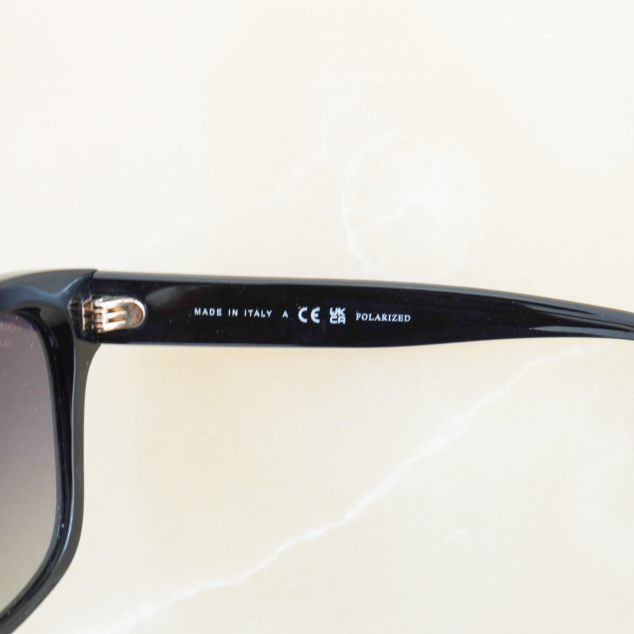 Chanel Pearl-Embellished Square Sunglasses in Black (RRP £385) | Authentic Preloved FINAL SALE