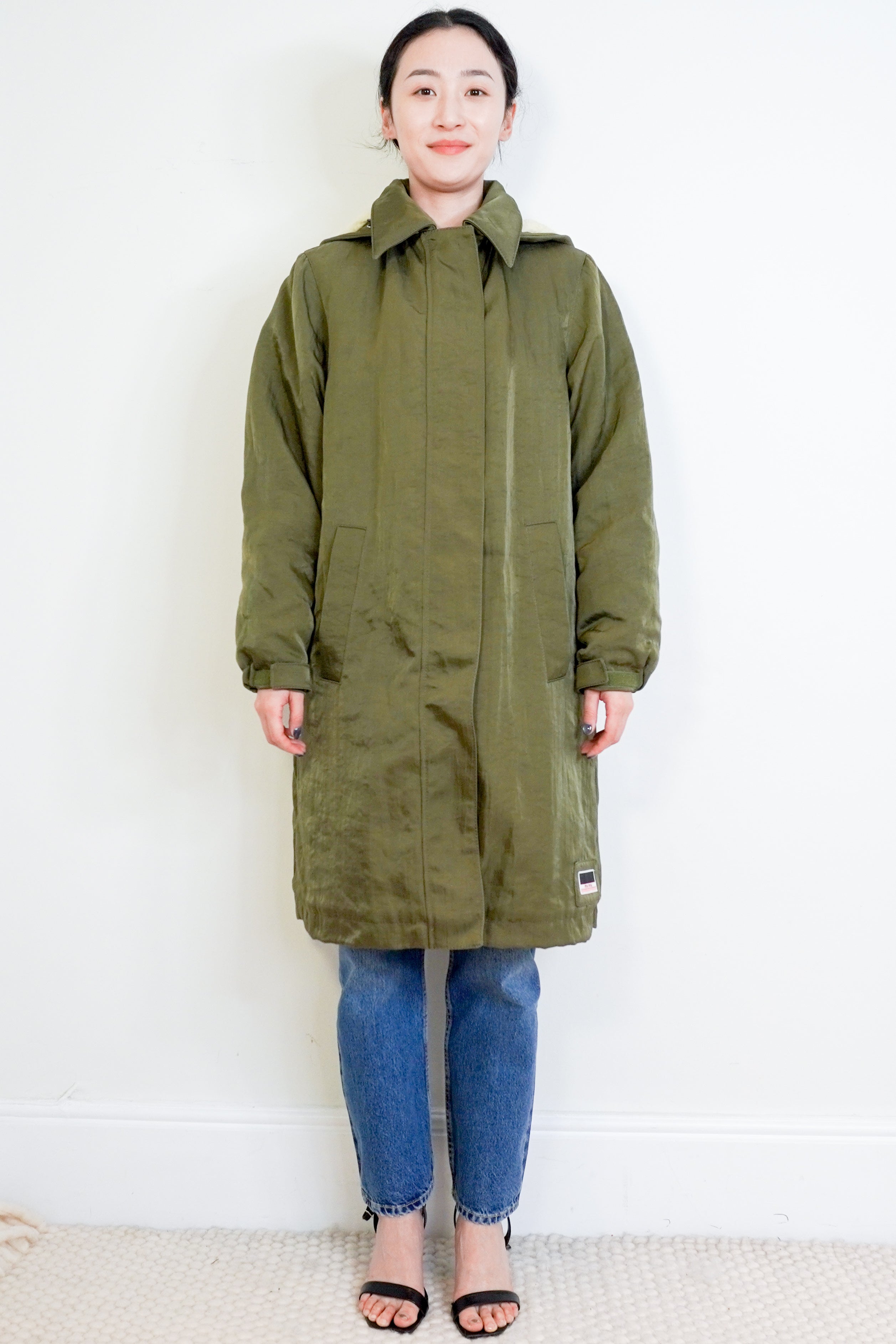 Miu Miu Green Fleece Lined Parka RRP £2000 | Authentic Preloved
