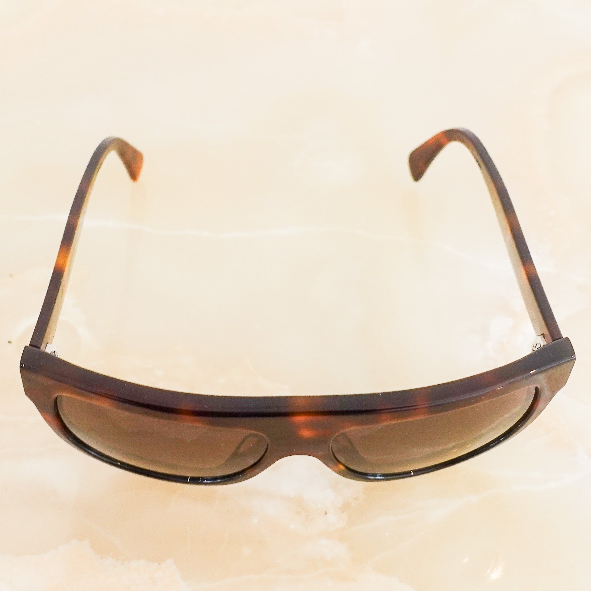 Tortoiseshell aviator sunglasses RRP £380