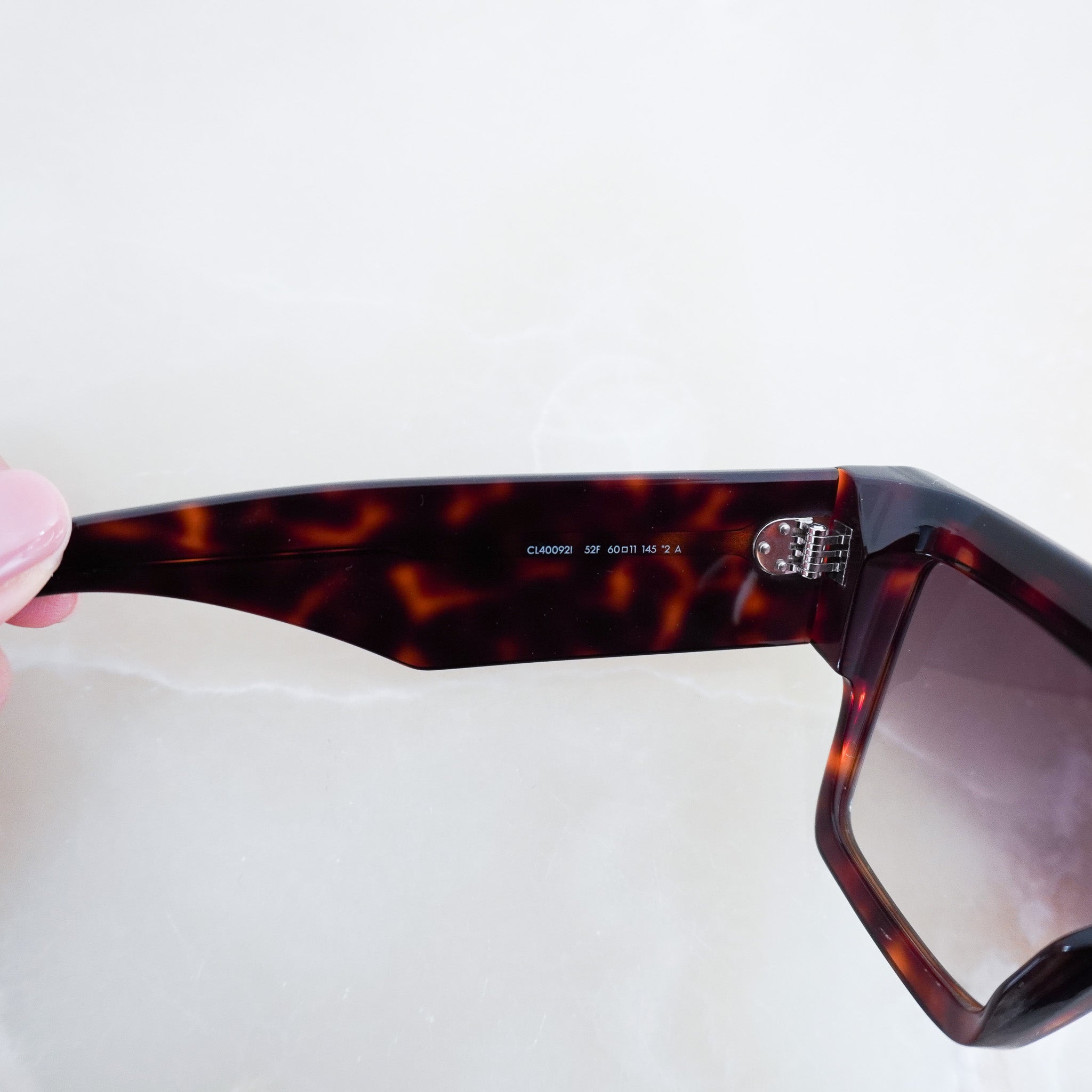 Celine Flat Top Tortoise Shell Sunglasses RRP £280 | Authentic Preloved FINAL SALE - Reloved Again