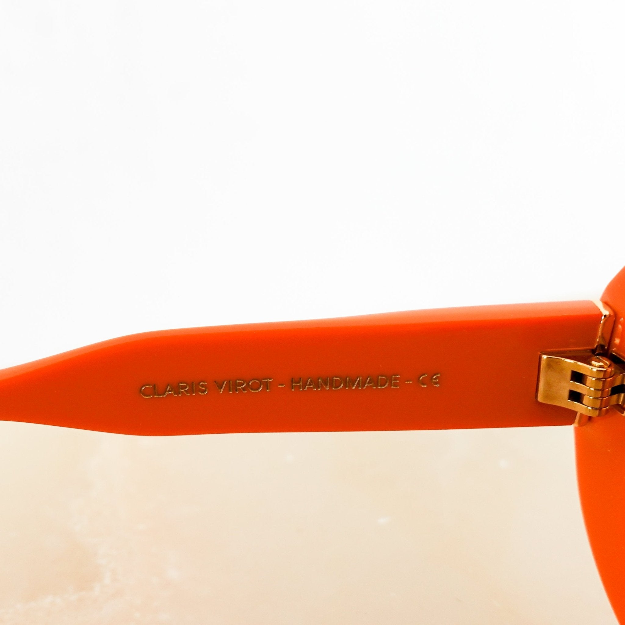 Claris Virot Orange Madura Sunglasses RRP £175 | Preloved Authentic - Reloved Again