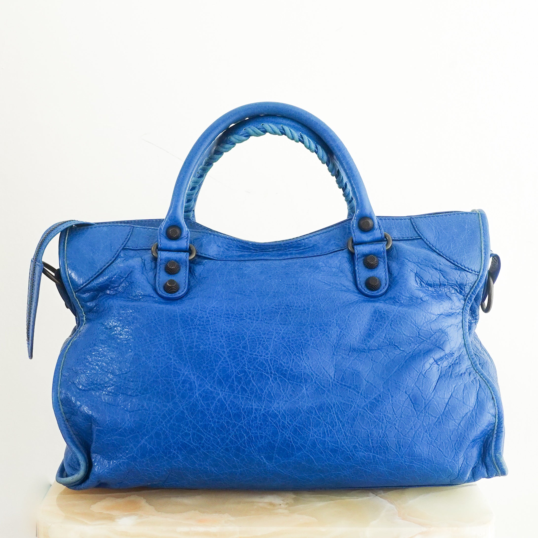 city bag blue RRP £2000