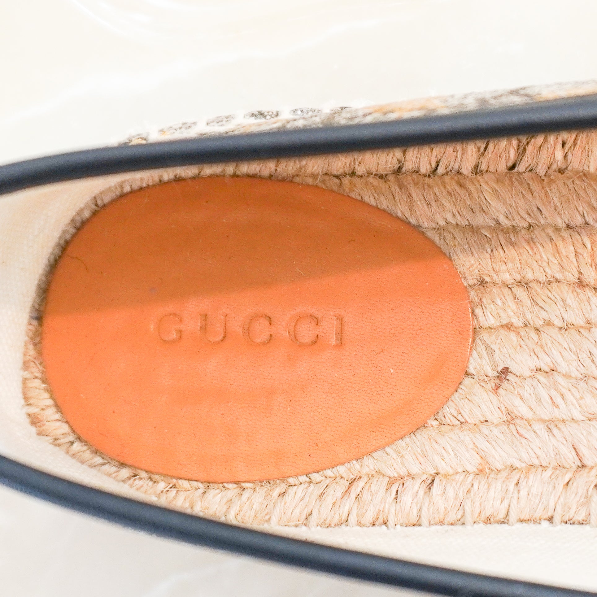 Gucci GG Brown Monogram Espadrilles (RRP £550) | Authentic Preloved - Reloved Again