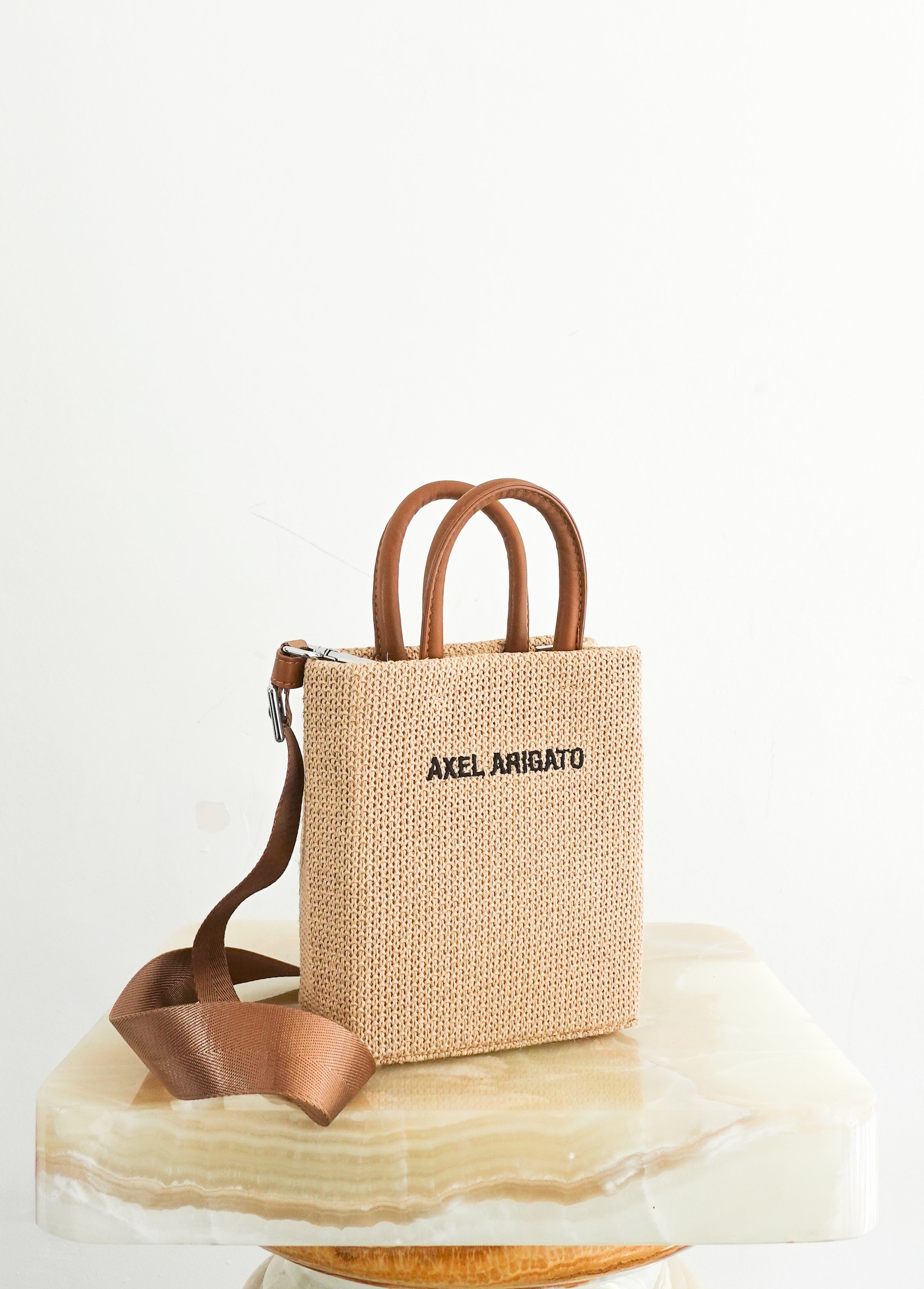 Women's Brown Mini Tote Bag RRP£250