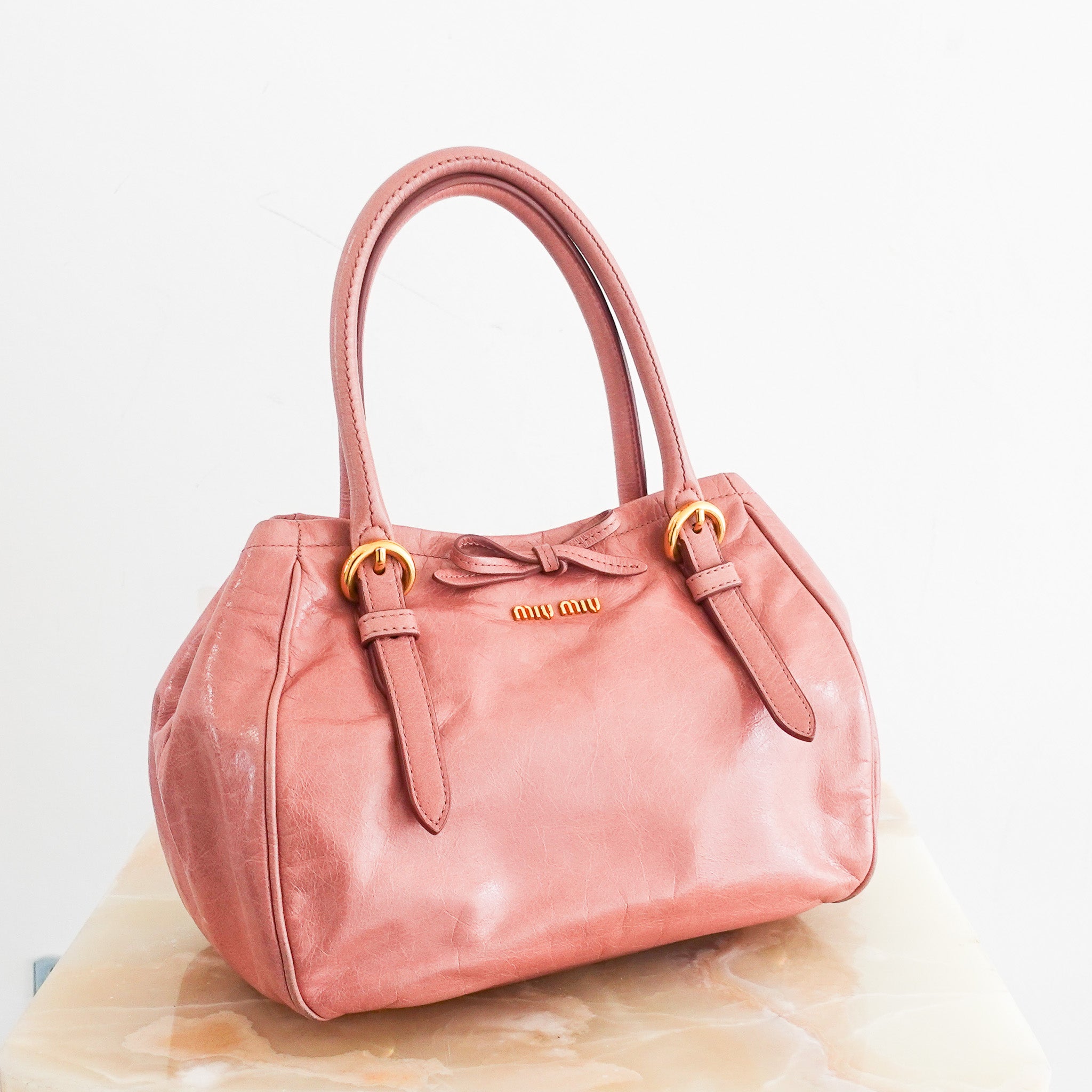 Pink bow bag RRP £700