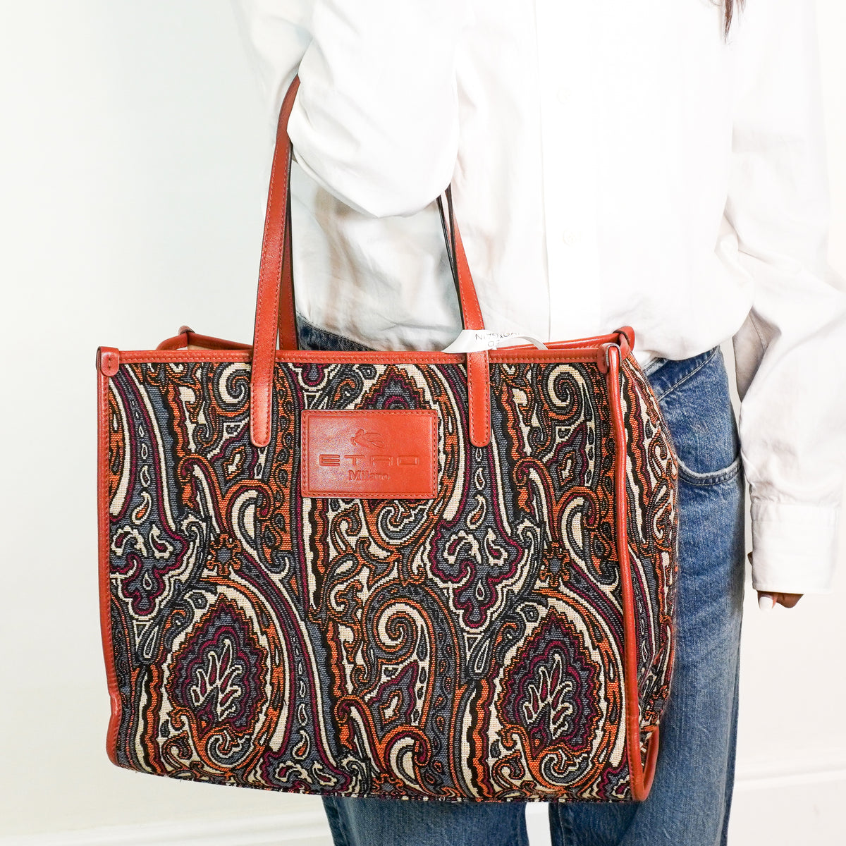 ETRO Paisley Print Tote Bag (RRP £711) | Authentic Preloved